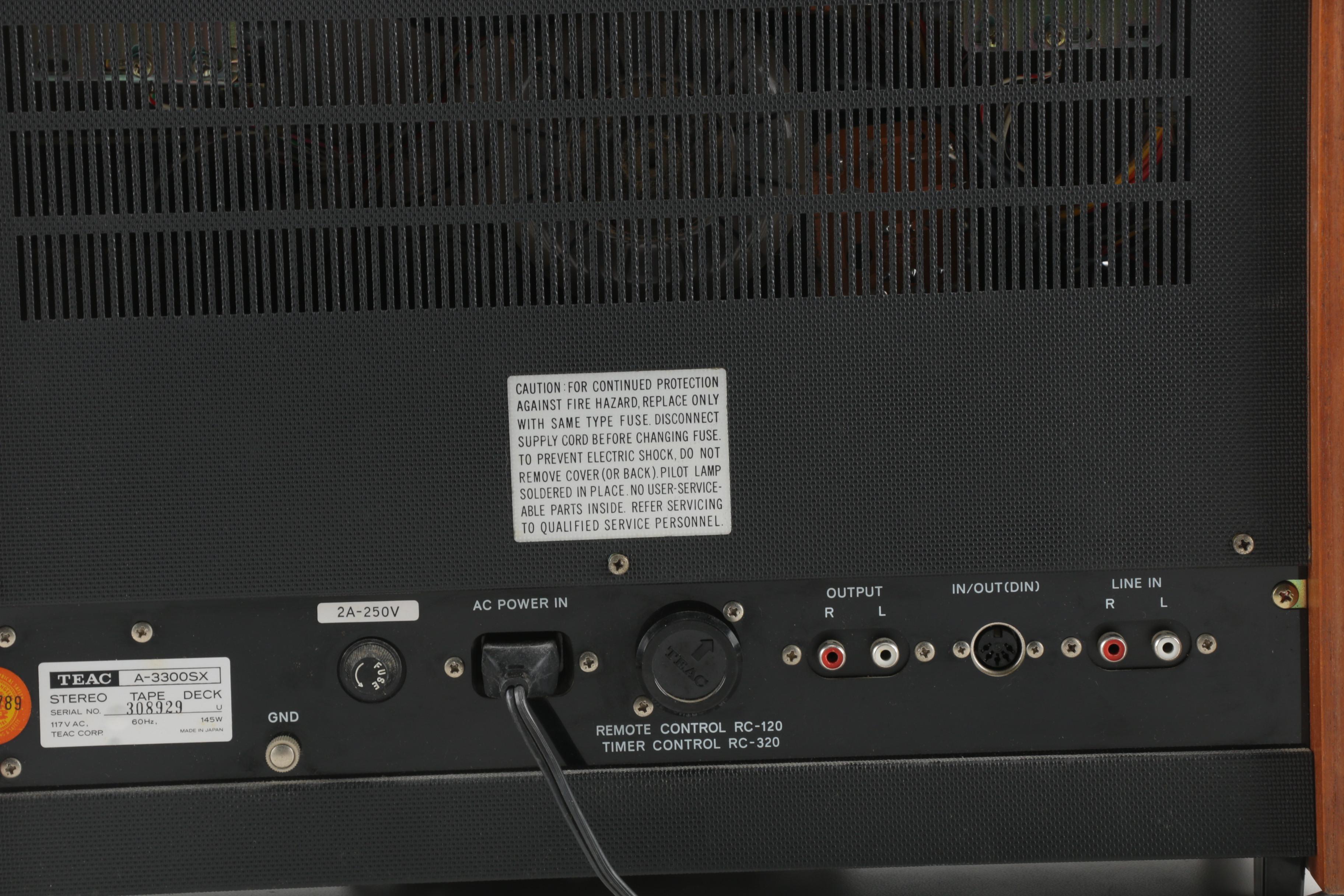 Vintage TEAC Reel-to-Reel Tape Recorder