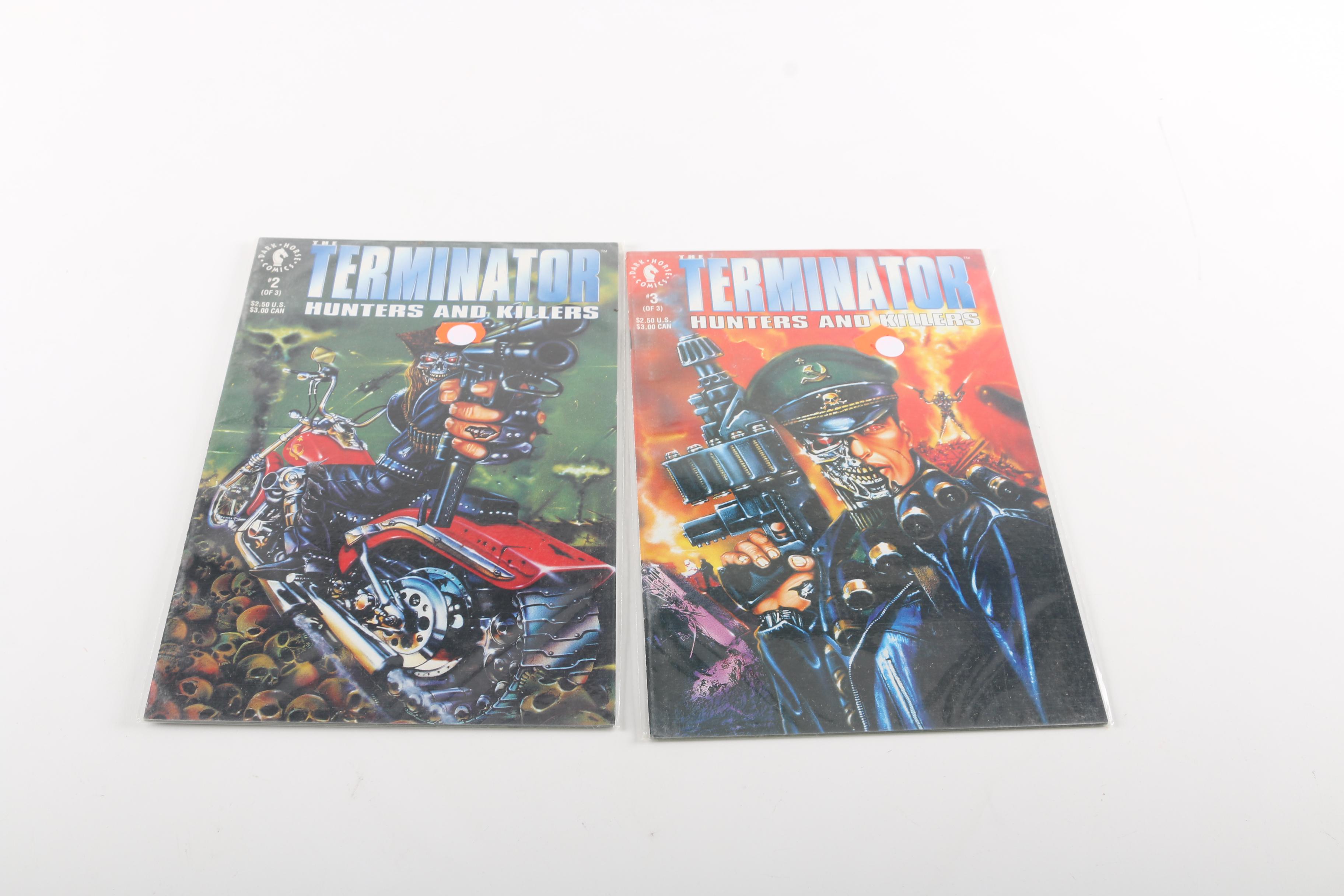 "Alien 3" and "Terminator" Comics