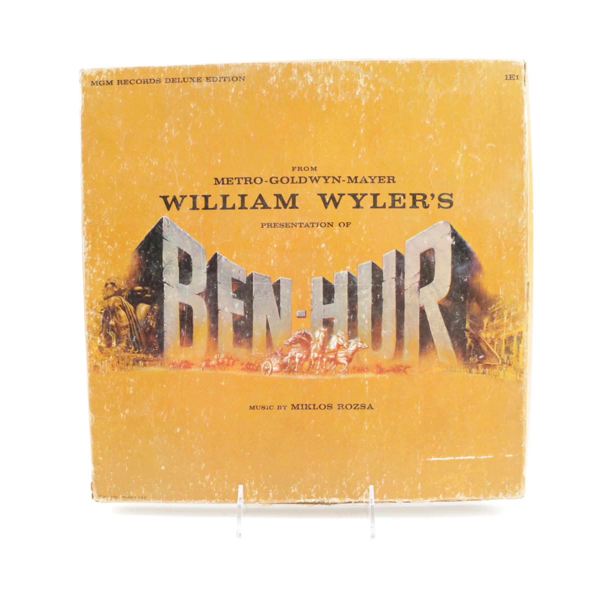 Vintage "Ben-Hur" Deluxe Edition Book and Record Album