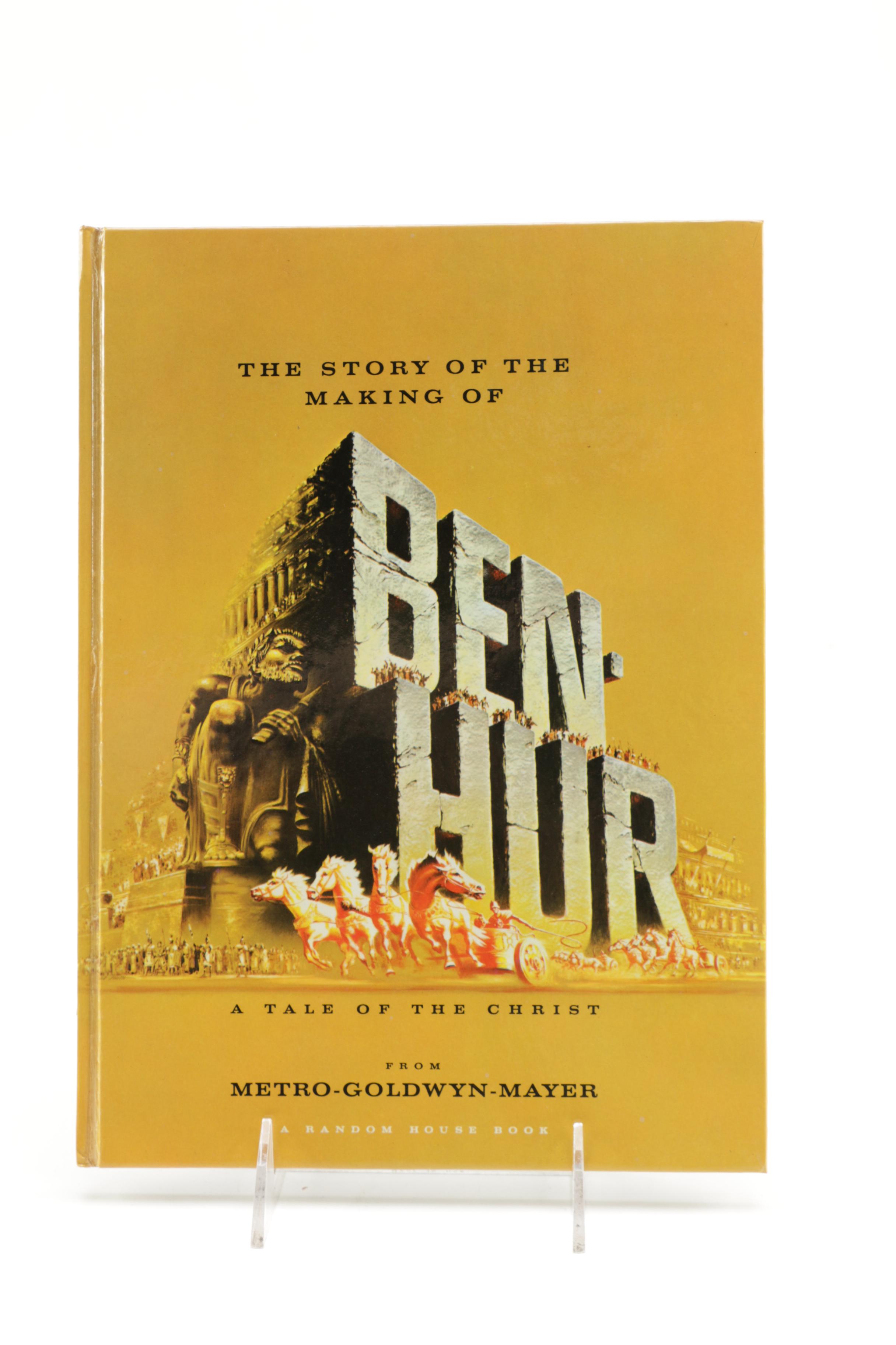 Vintage "Ben-Hur" Deluxe Edition Book and Record Album