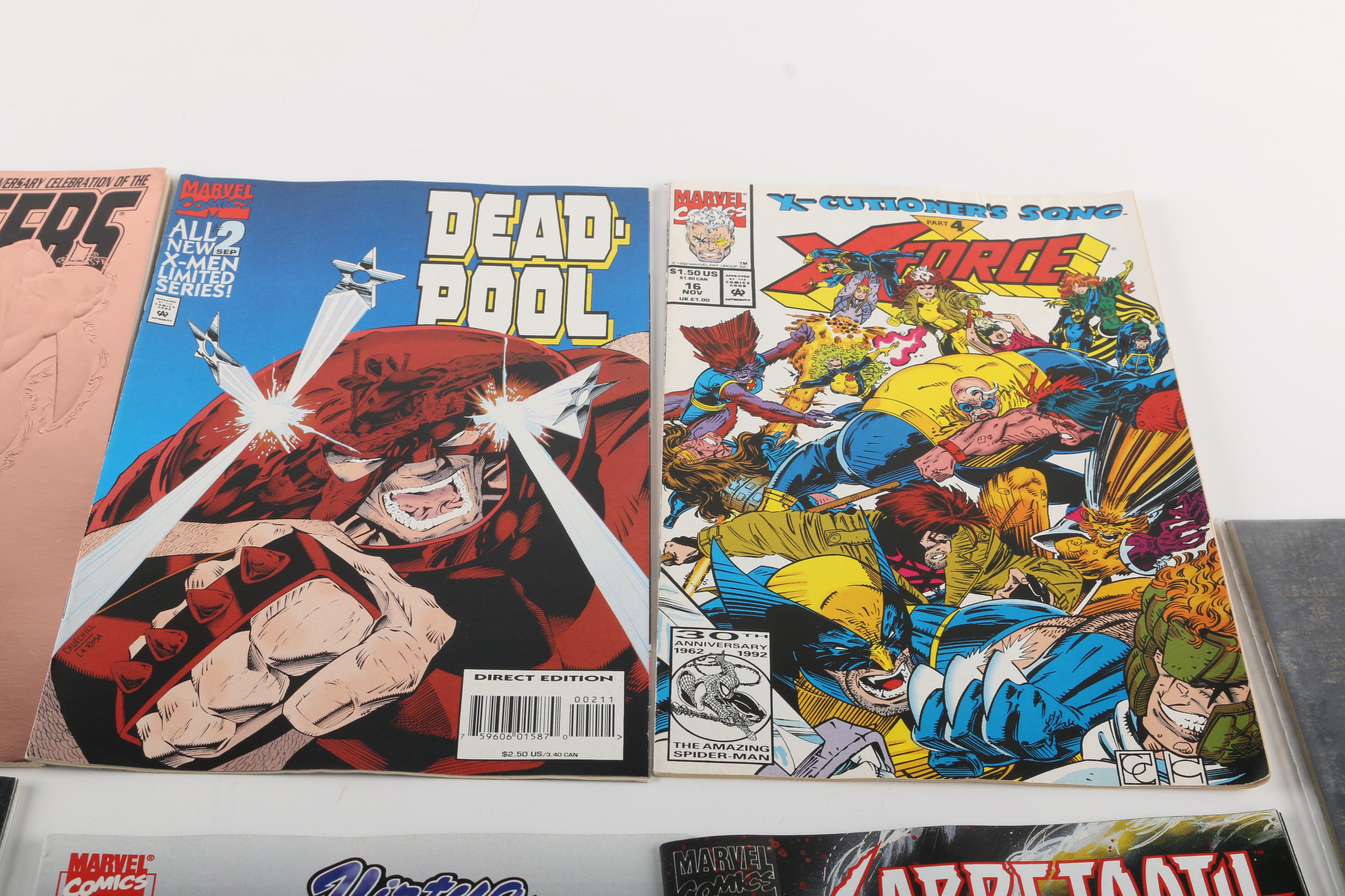 Assorted Modern Age Marvel Comics
