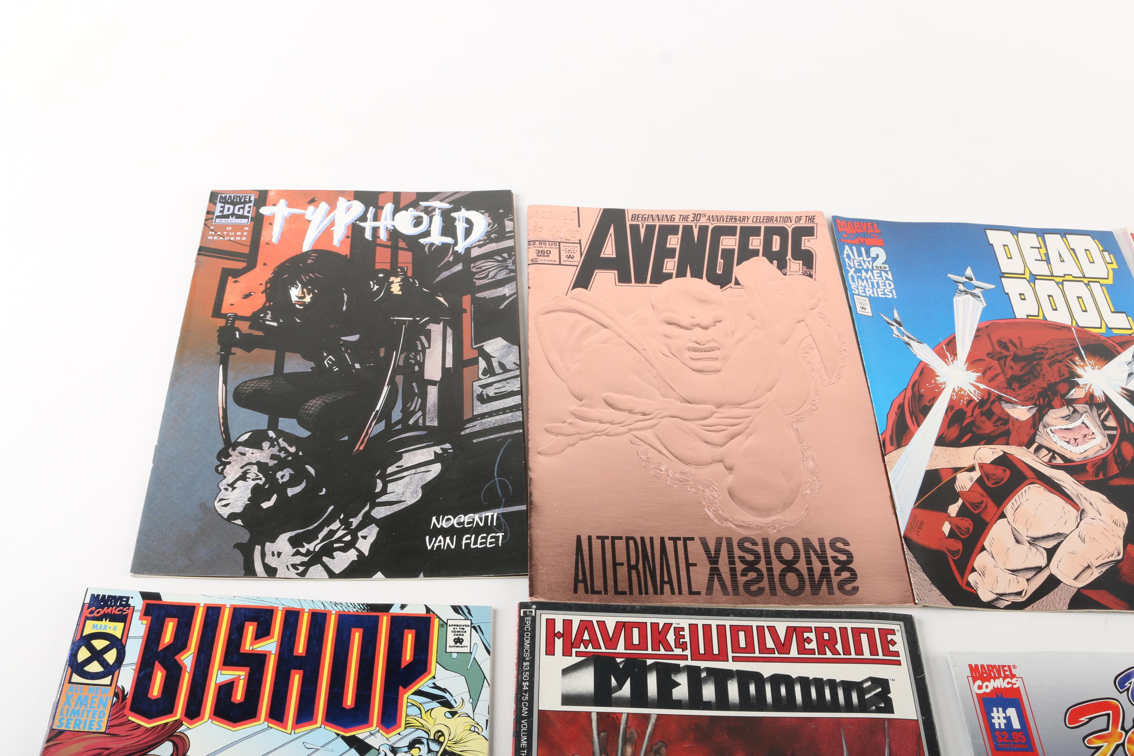 Assorted Modern Age Marvel Comics