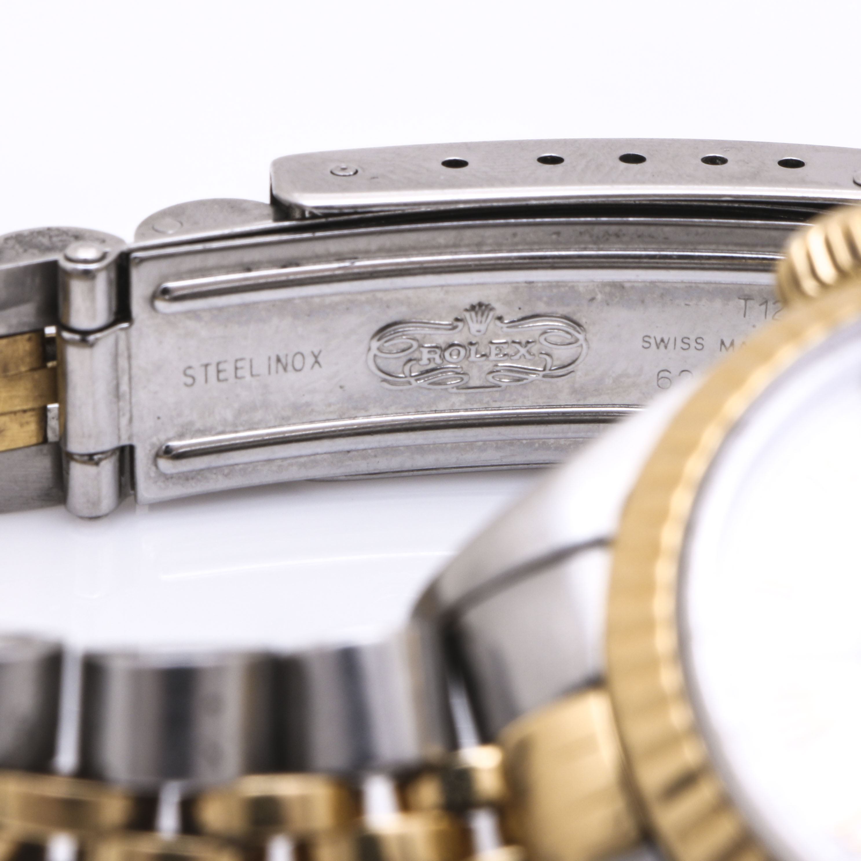 Rolex Oyster Perpetual 18K Gold and Stainless Steel Watch