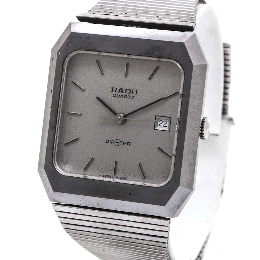 Rado Diastar Stainless Steel Wristwatch