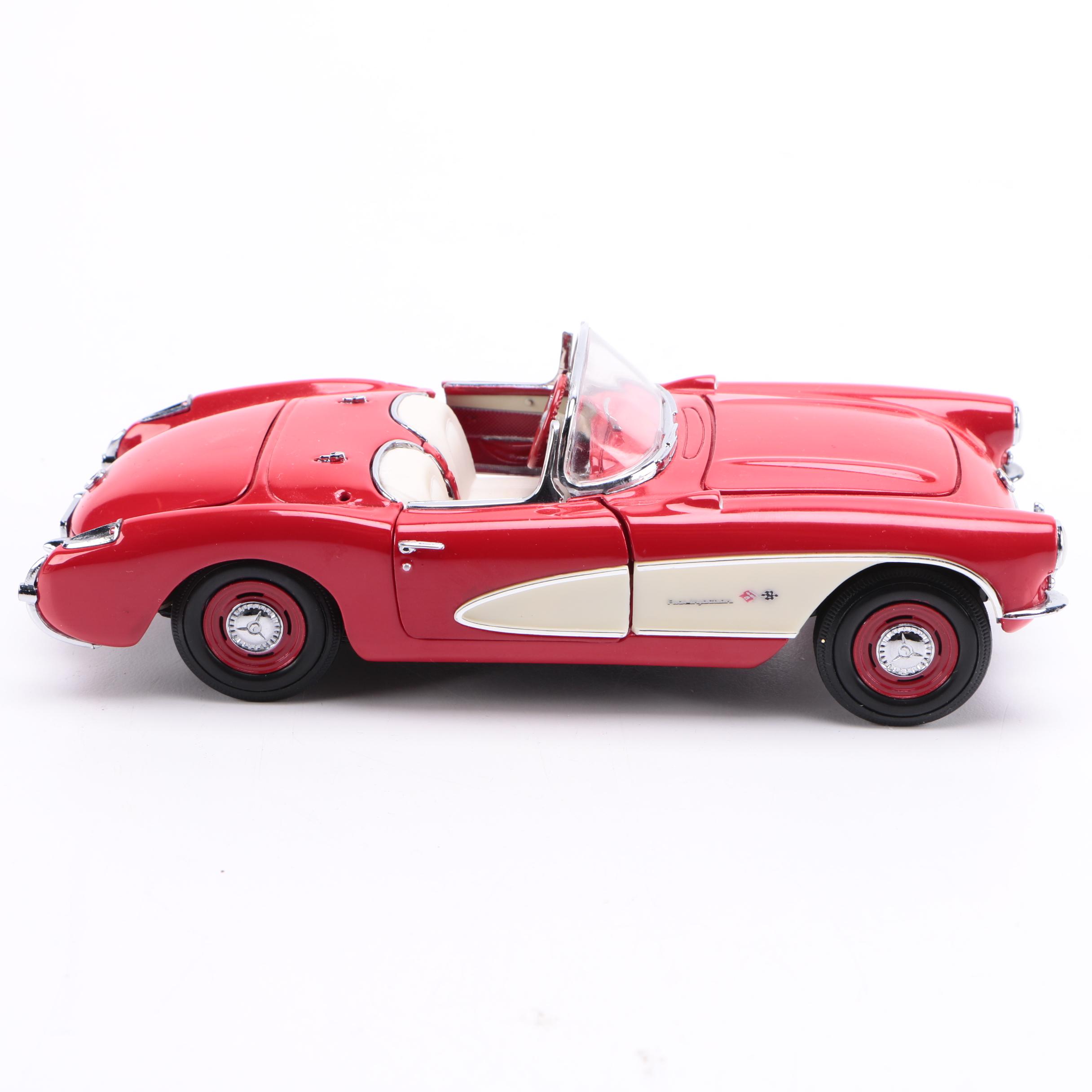 Collection of Franklin Mint 1:24 Scale Die-Cast Classic Cars