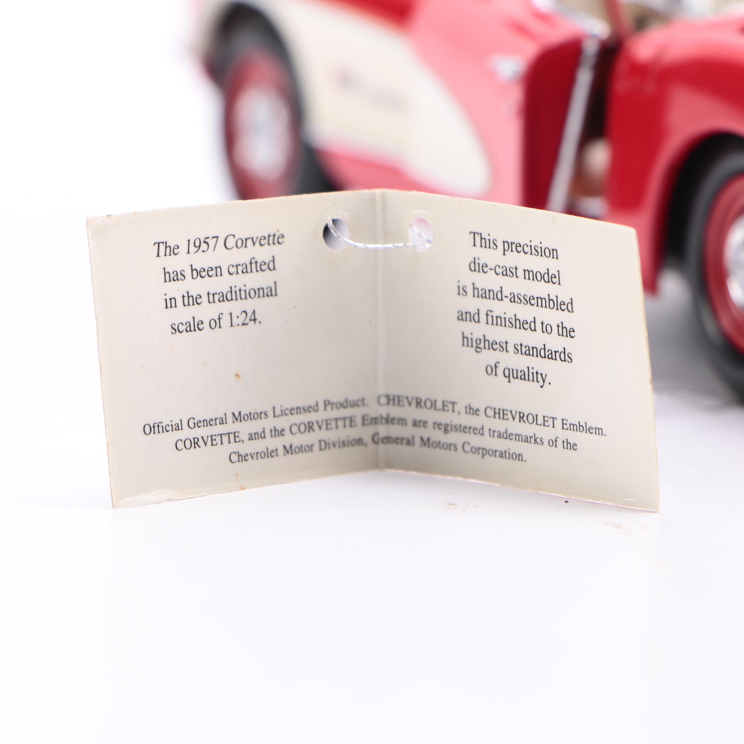 Collection of Franklin Mint 1:24 Scale Die-Cast Classic Cars