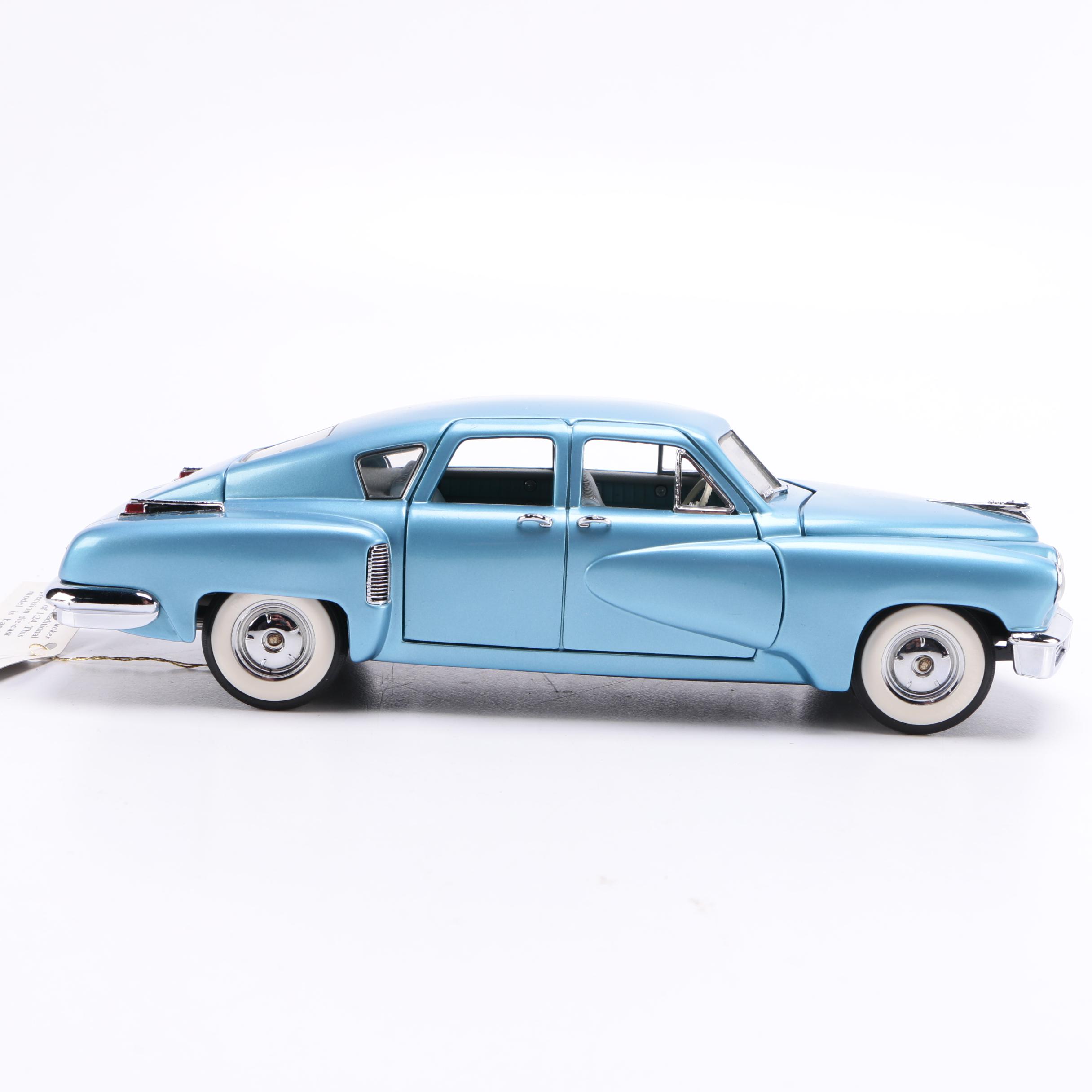 Collection of Franklin Mint 1:24 Scale Die-Cast Classic Cars