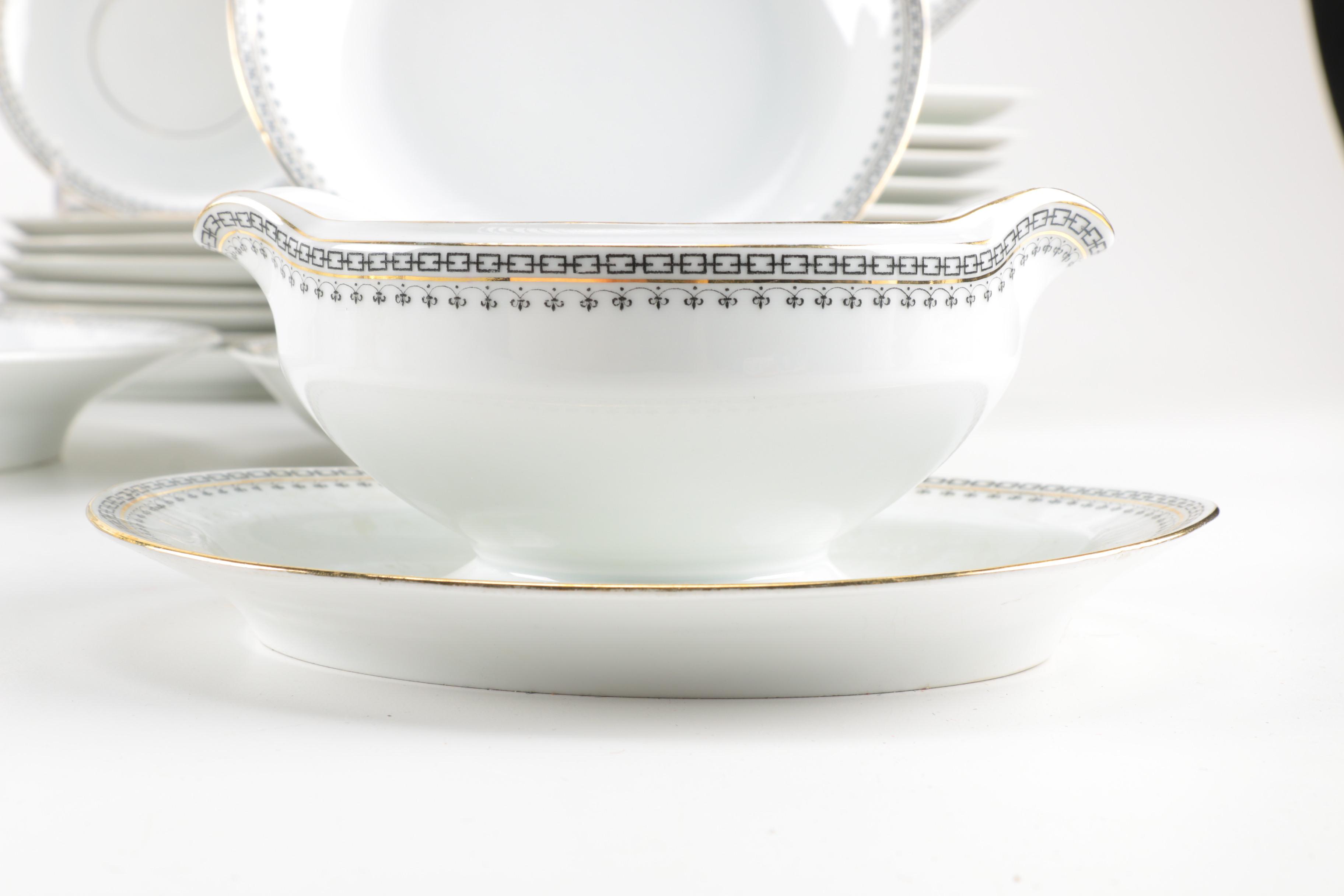 Tirschenreuth Porcelain "Portland" Table Service