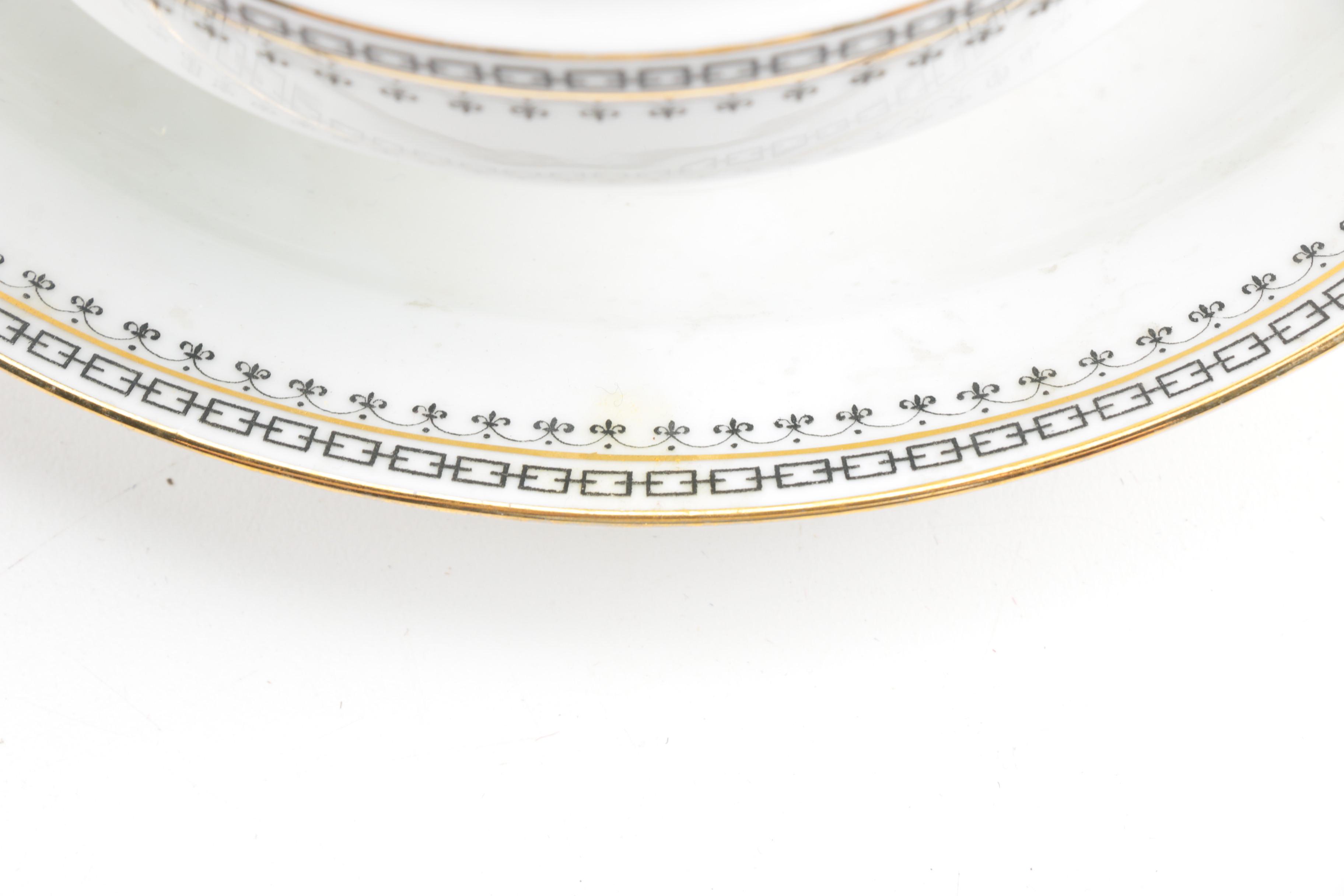 Tirschenreuth Porcelain "Portland" Table Service