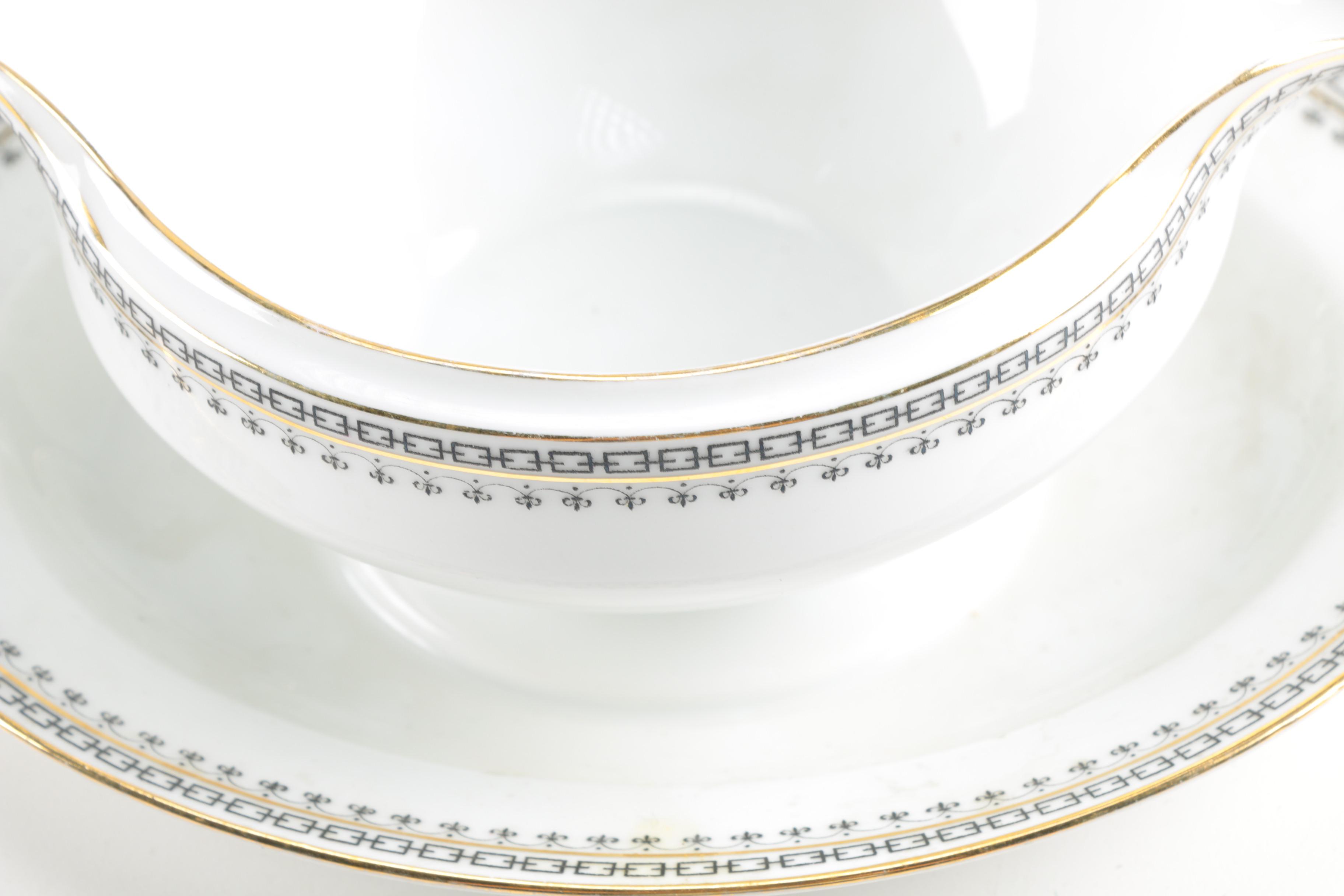 Tirschenreuth Porcelain "Portland" Table Service