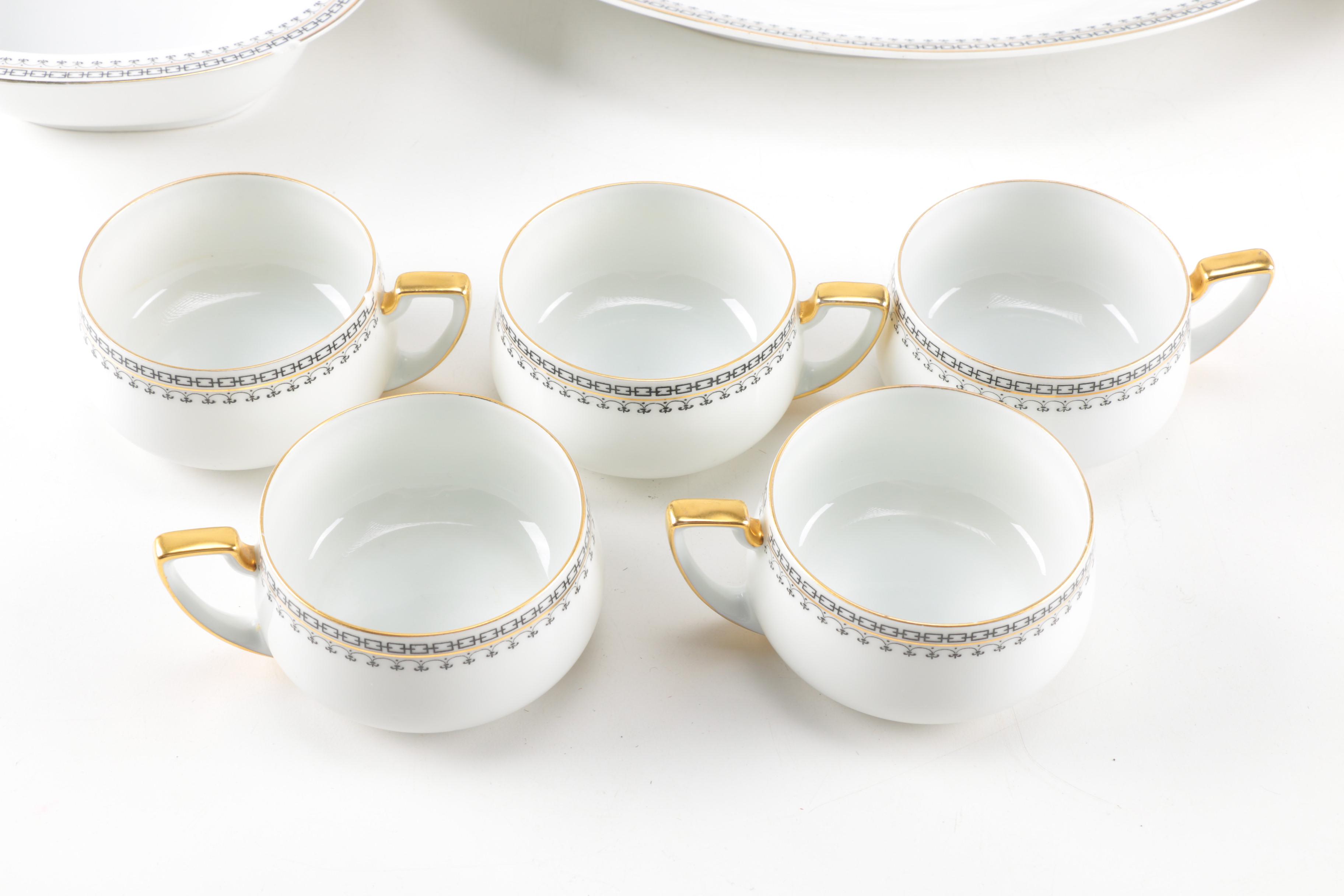 Tirschenreuth Porcelain "Portland" Table Service