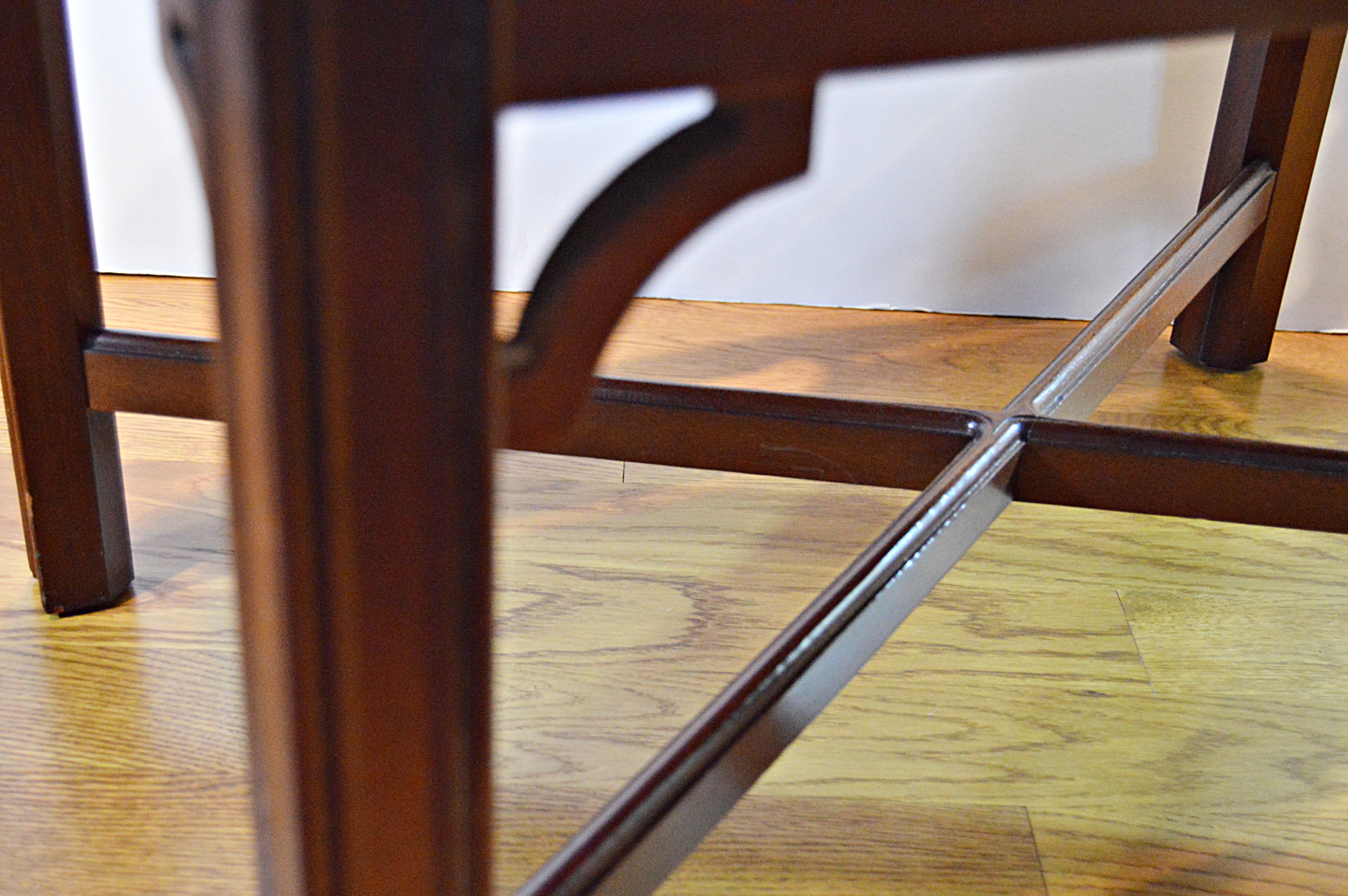 Council Craftsmen Chippendale Style Mahogany Butler's Tray Table