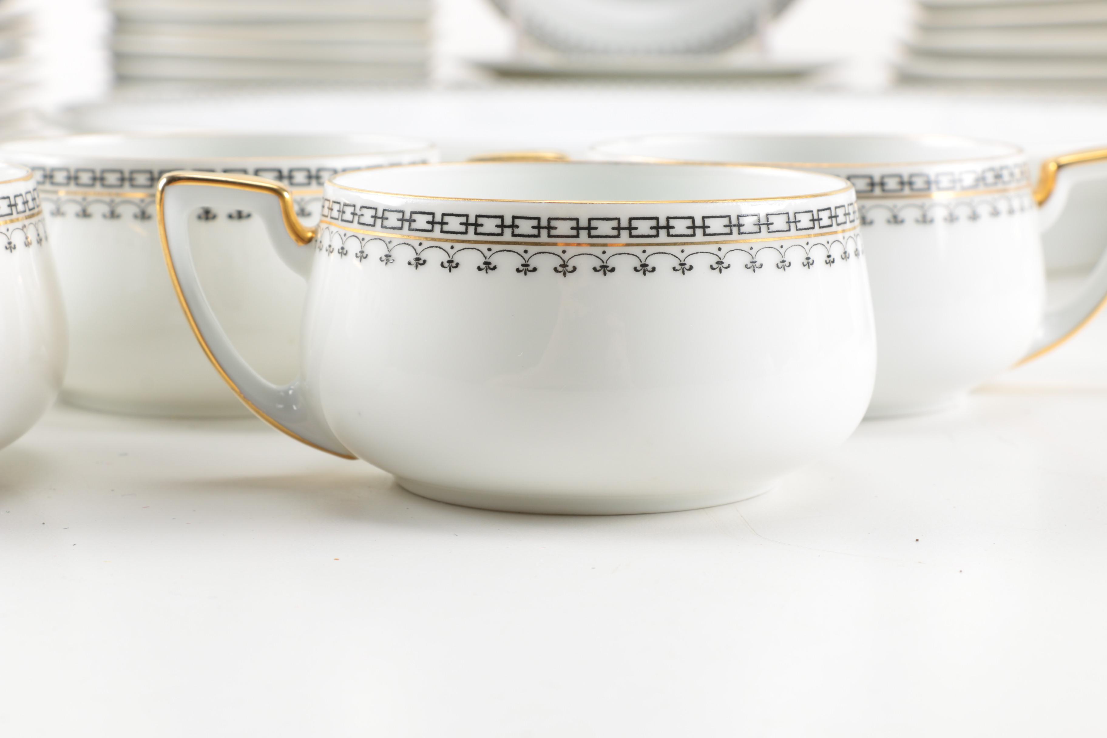 Tirschenreuth Porcelain "Portland" Table Service