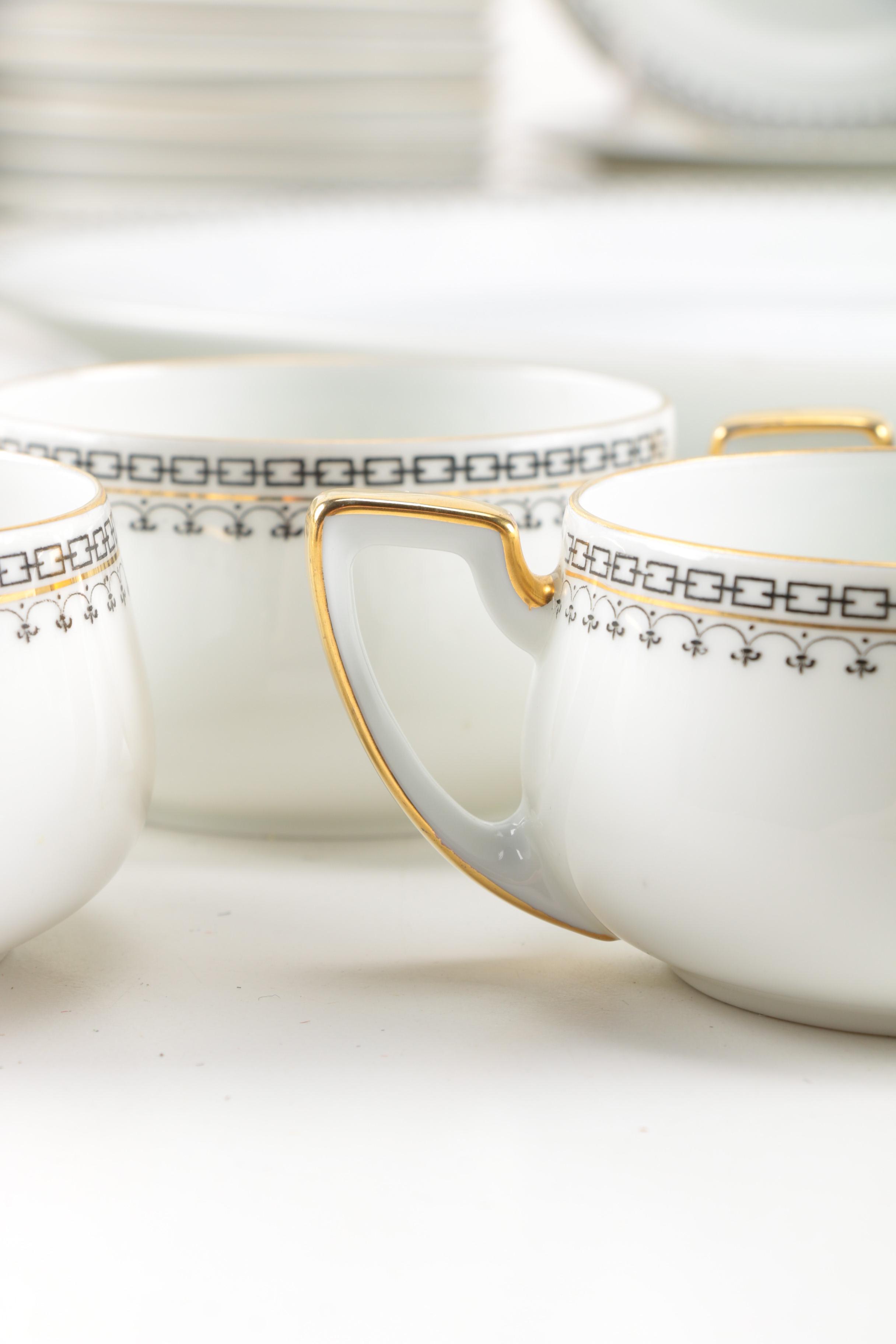 Tirschenreuth Porcelain "Portland" Table Service