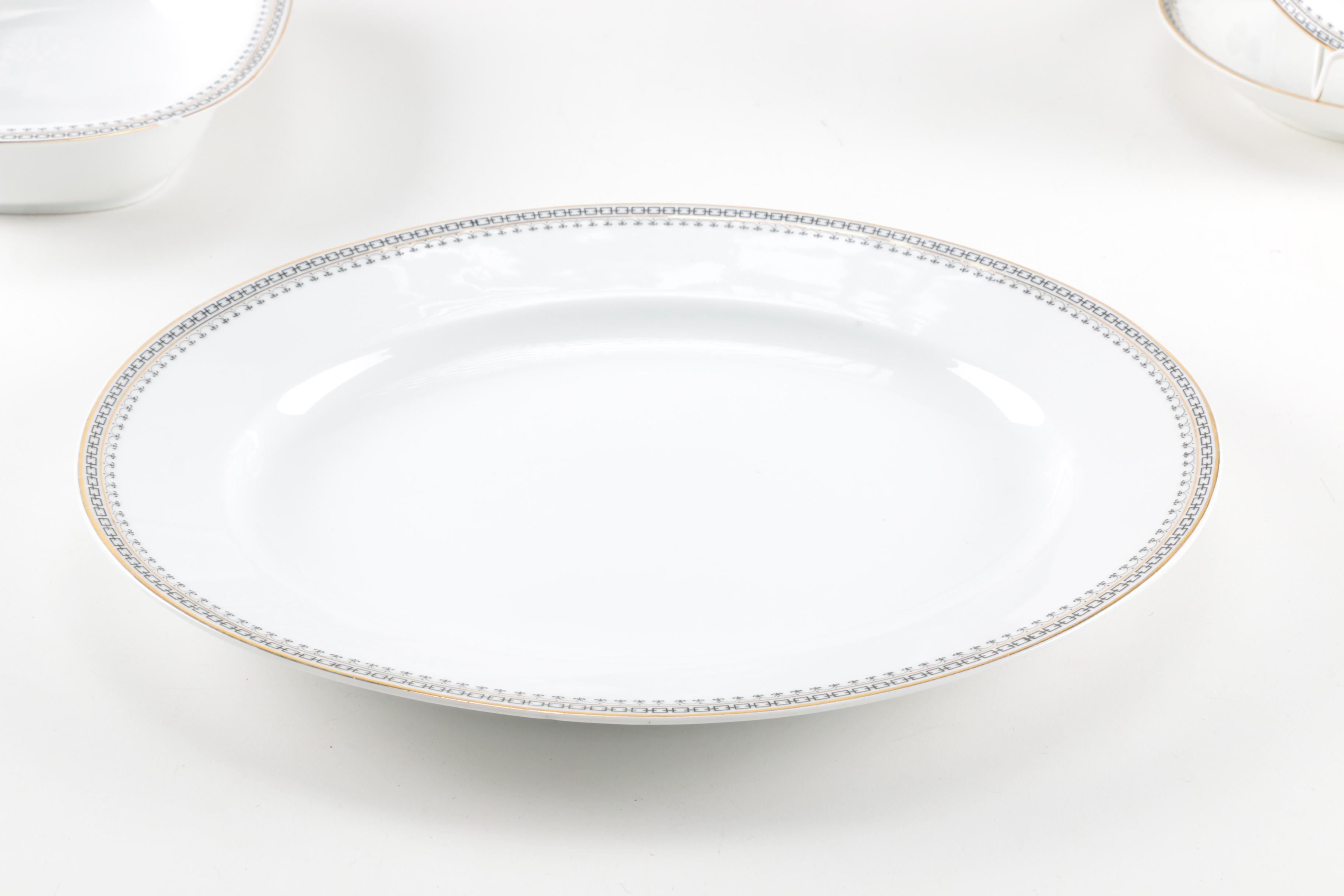 Tirschenreuth Porcelain "Portland" Table Service