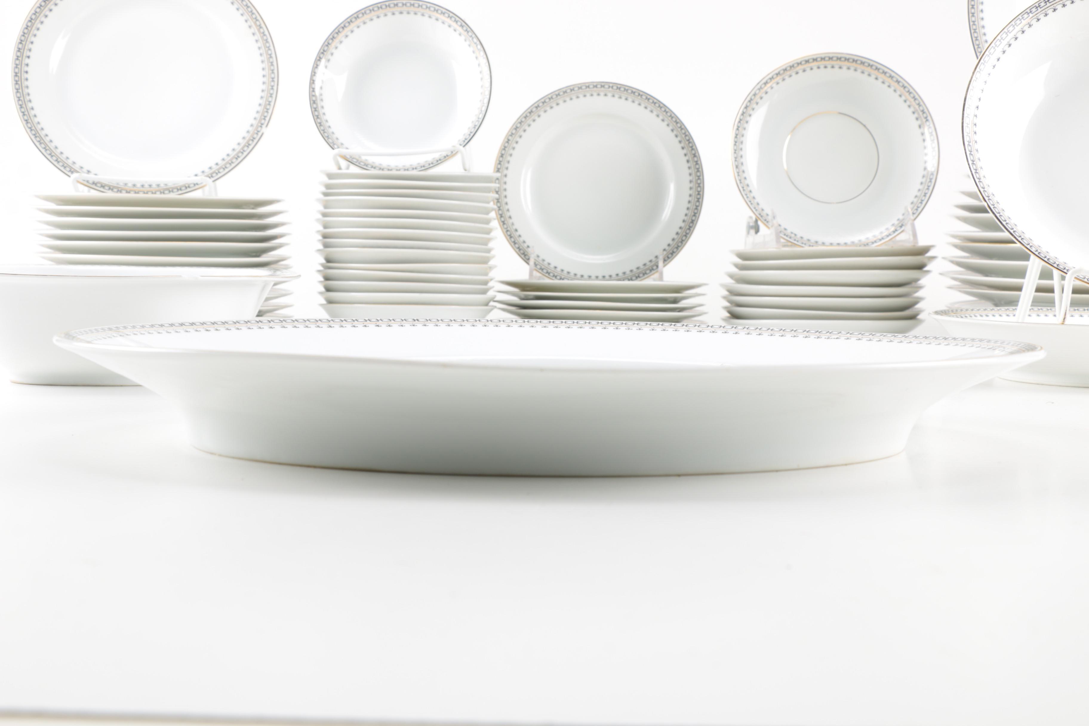 Tirschenreuth Porcelain "Portland" Table Service