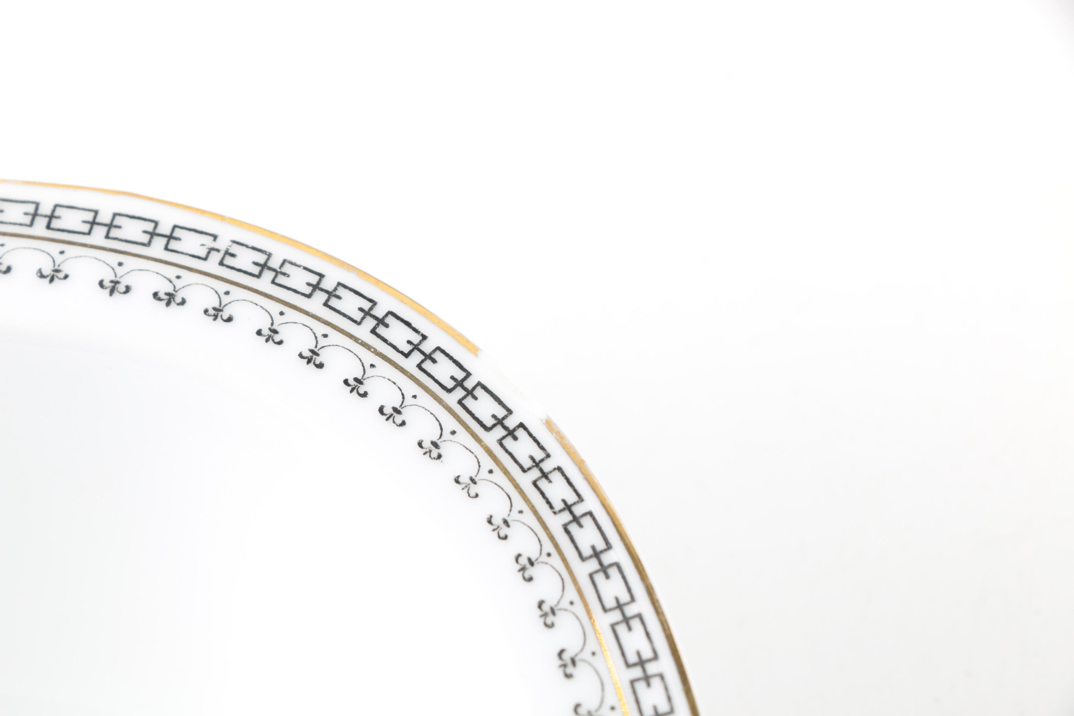 Tirschenreuth Porcelain "Portland" Table Service