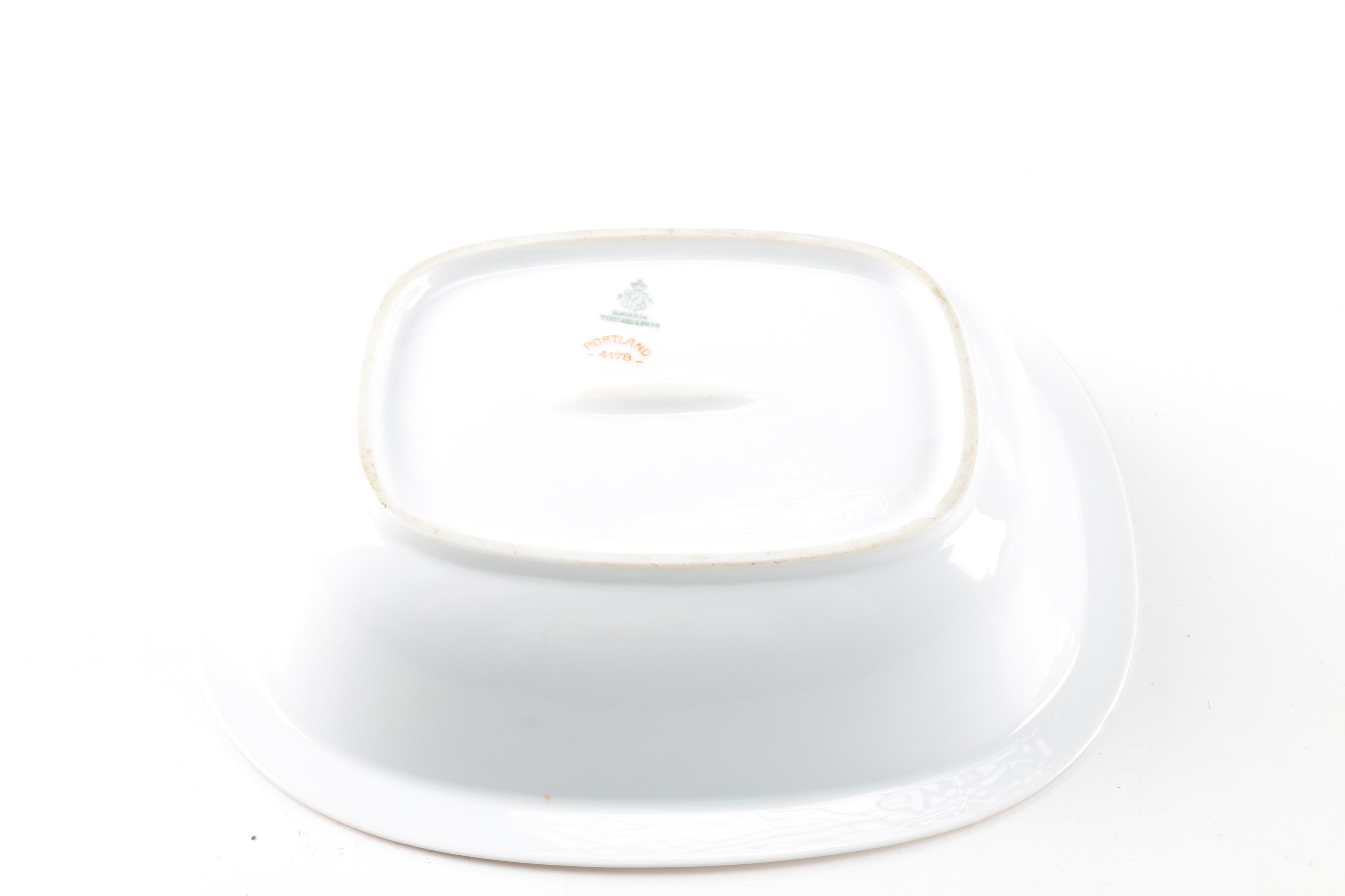 Tirschenreuth Porcelain "Portland" Table Service