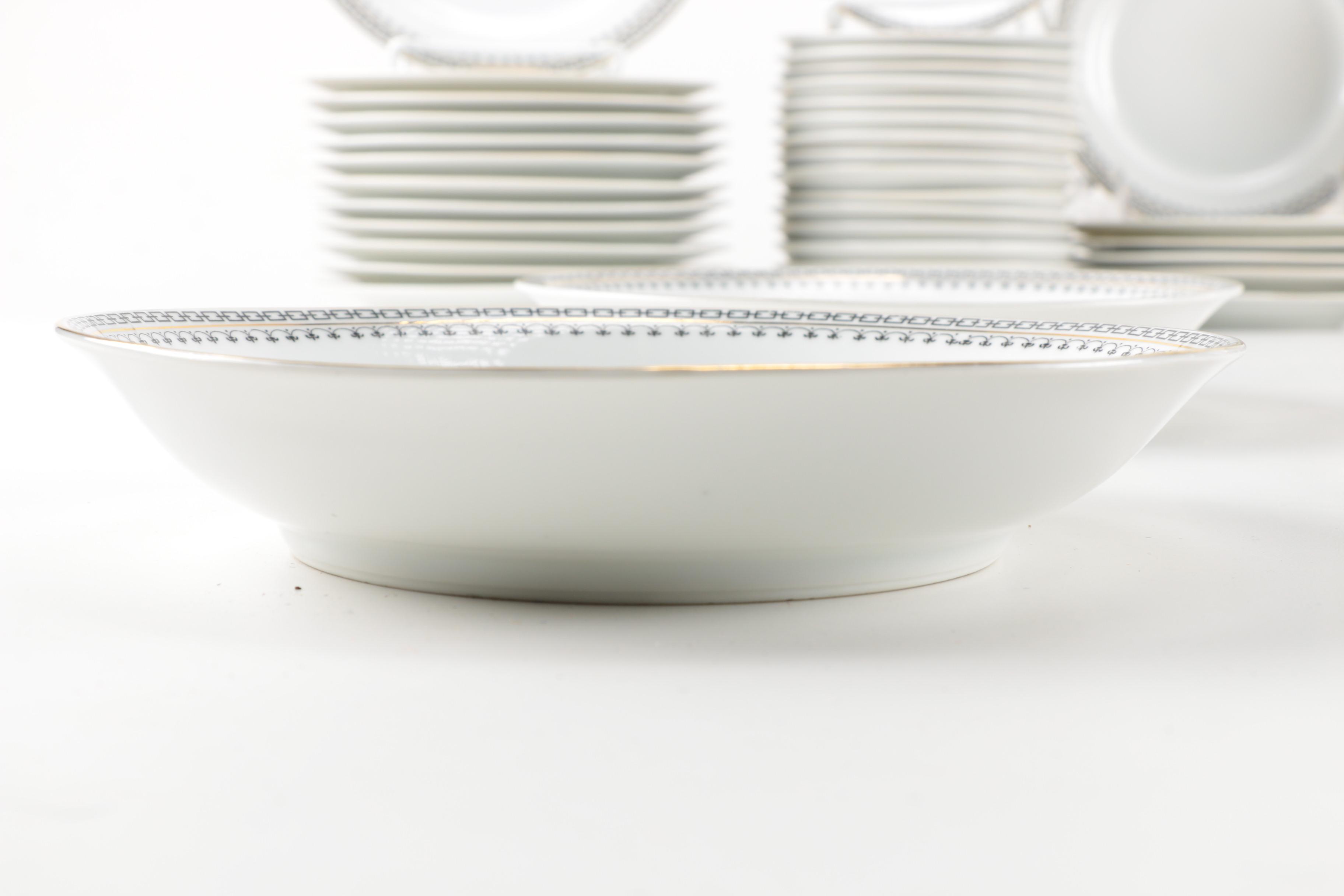 Tirschenreuth Porcelain "Portland" Table Service