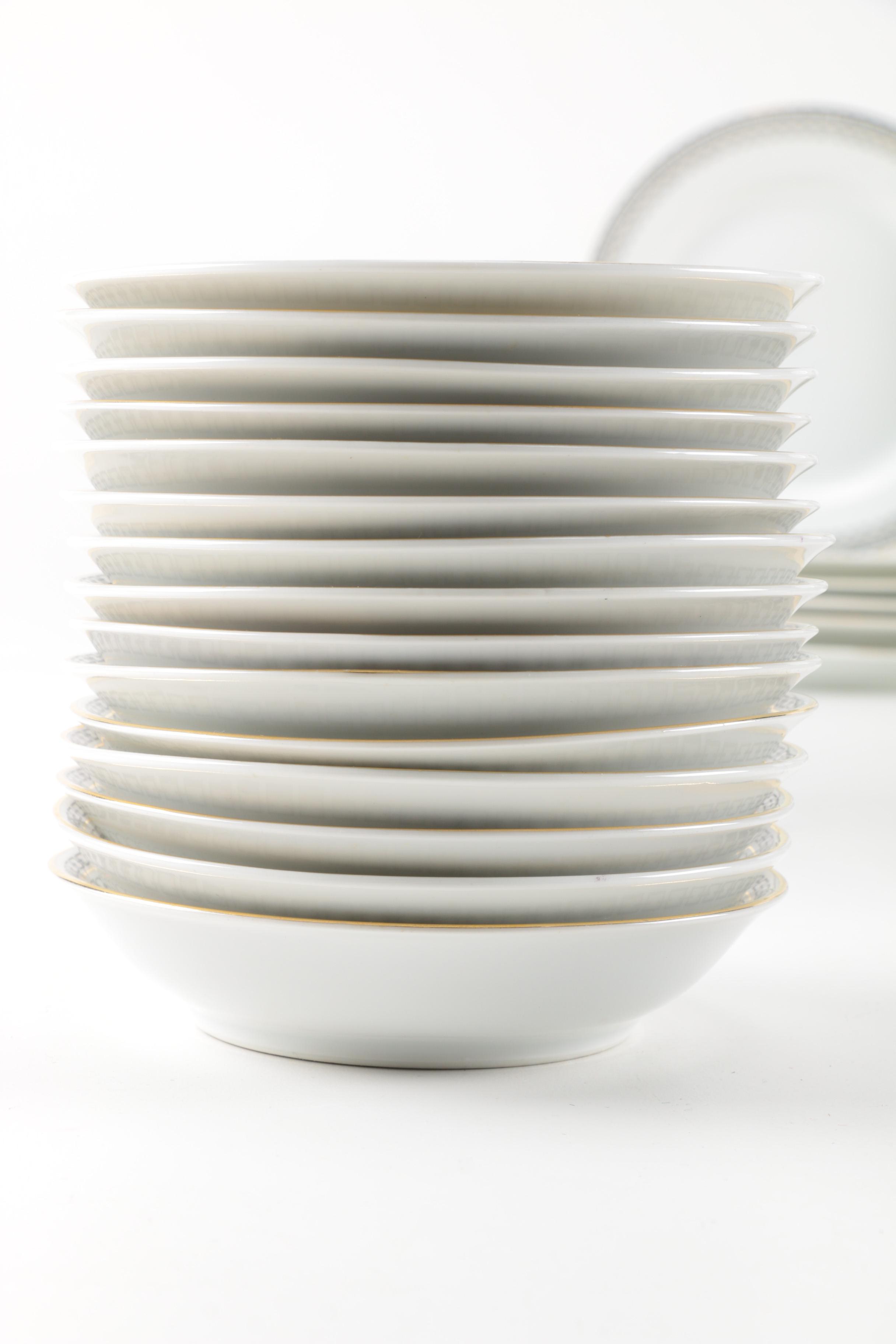 Tirschenreuth Porcelain "Portland" Table Service