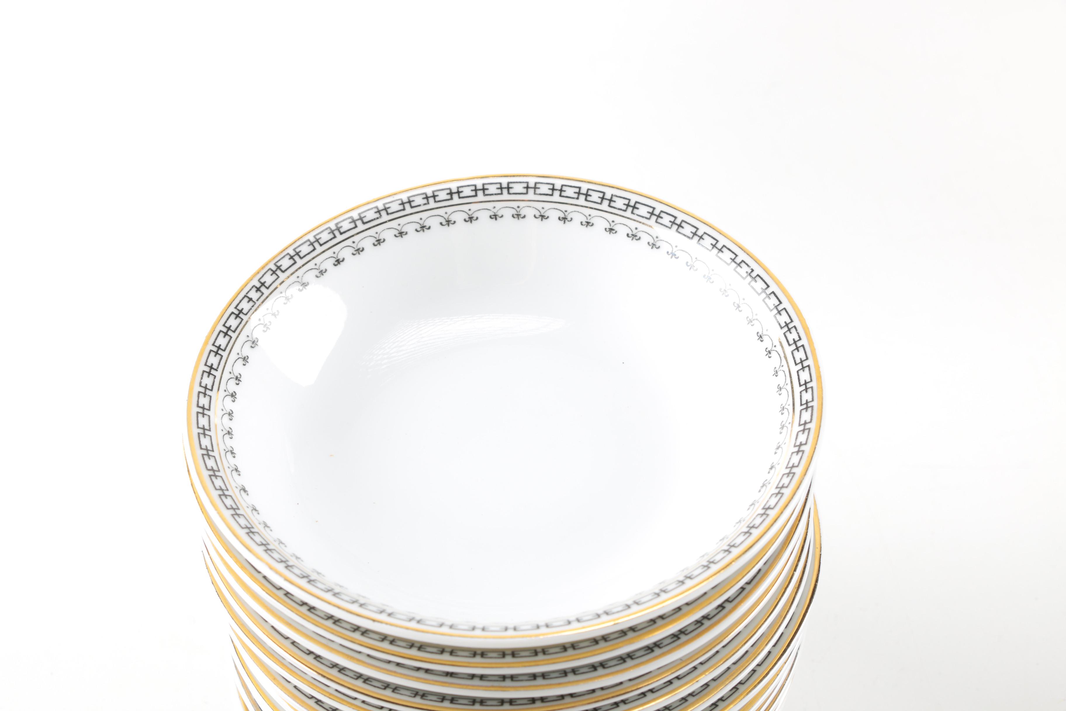 Tirschenreuth Porcelain "Portland" Table Service