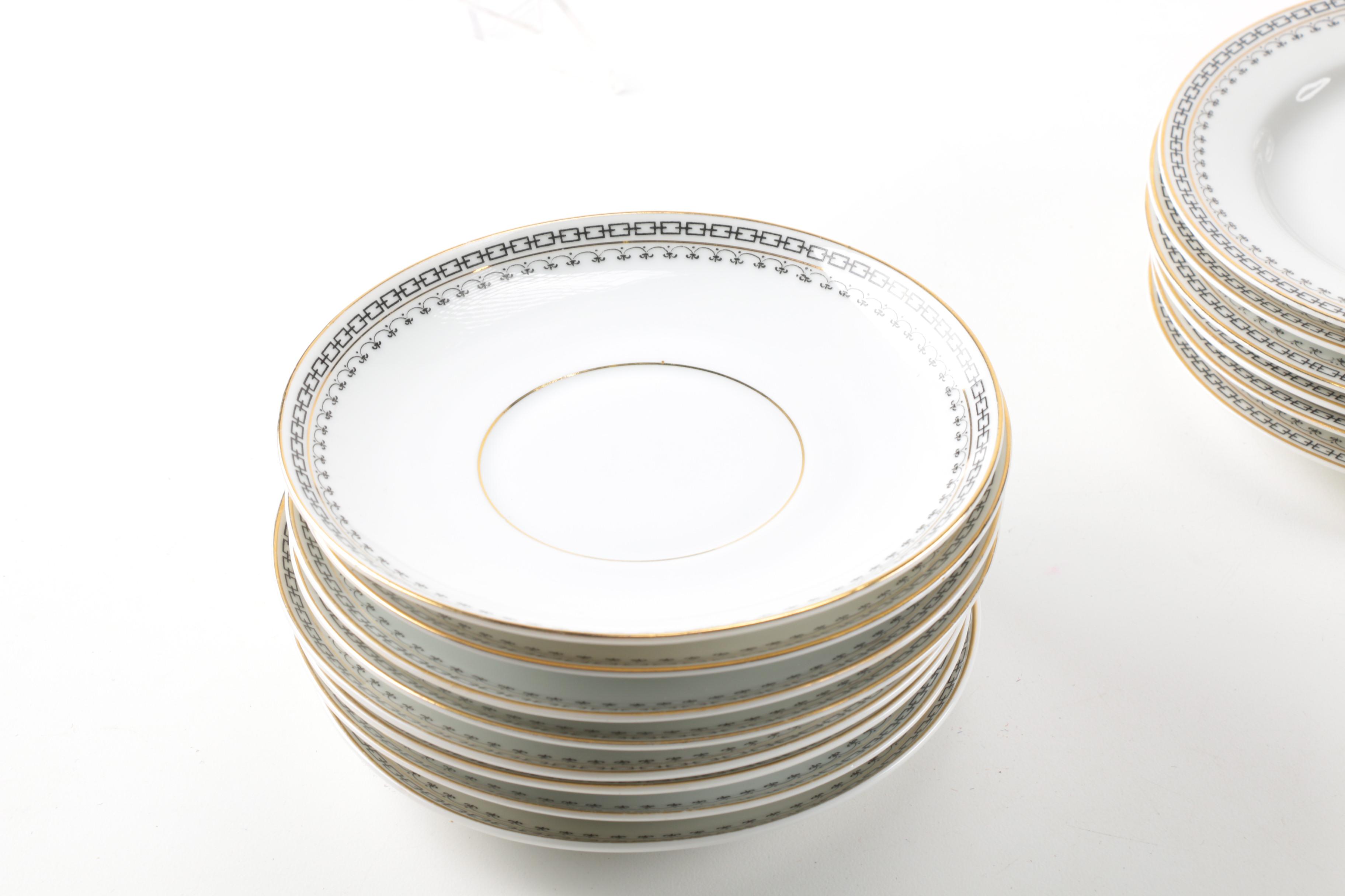 Tirschenreuth Porcelain "Portland" Table Service