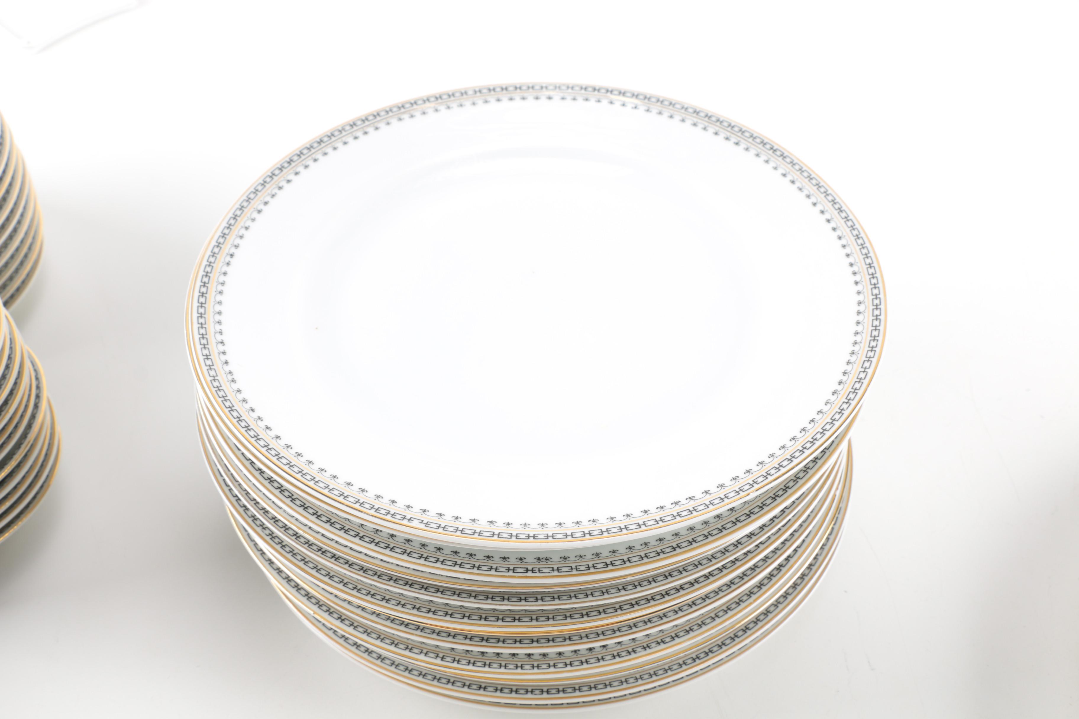 Tirschenreuth Porcelain "Portland" Table Service