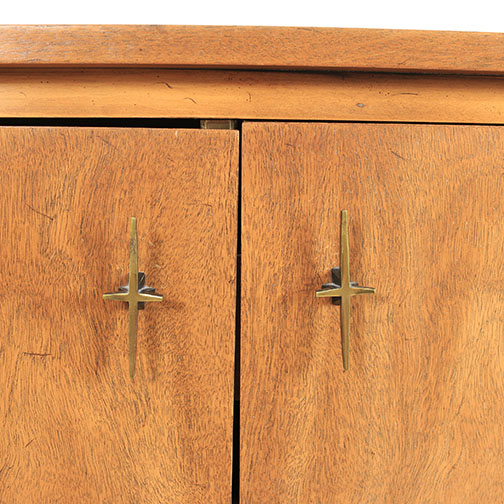 Mid Century Modern Walnut Credenza by John Widdicomb