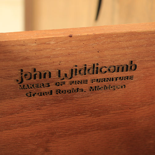 Mid Century Modern Walnut Credenza by John Widdicomb