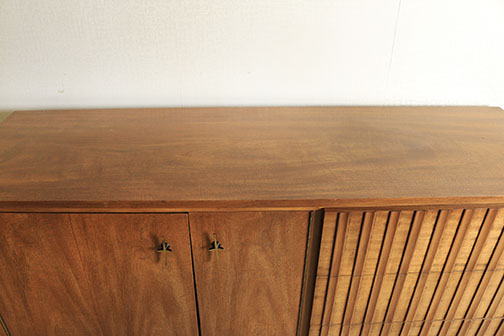 Mid Century Modern Walnut Credenza by John Widdicomb