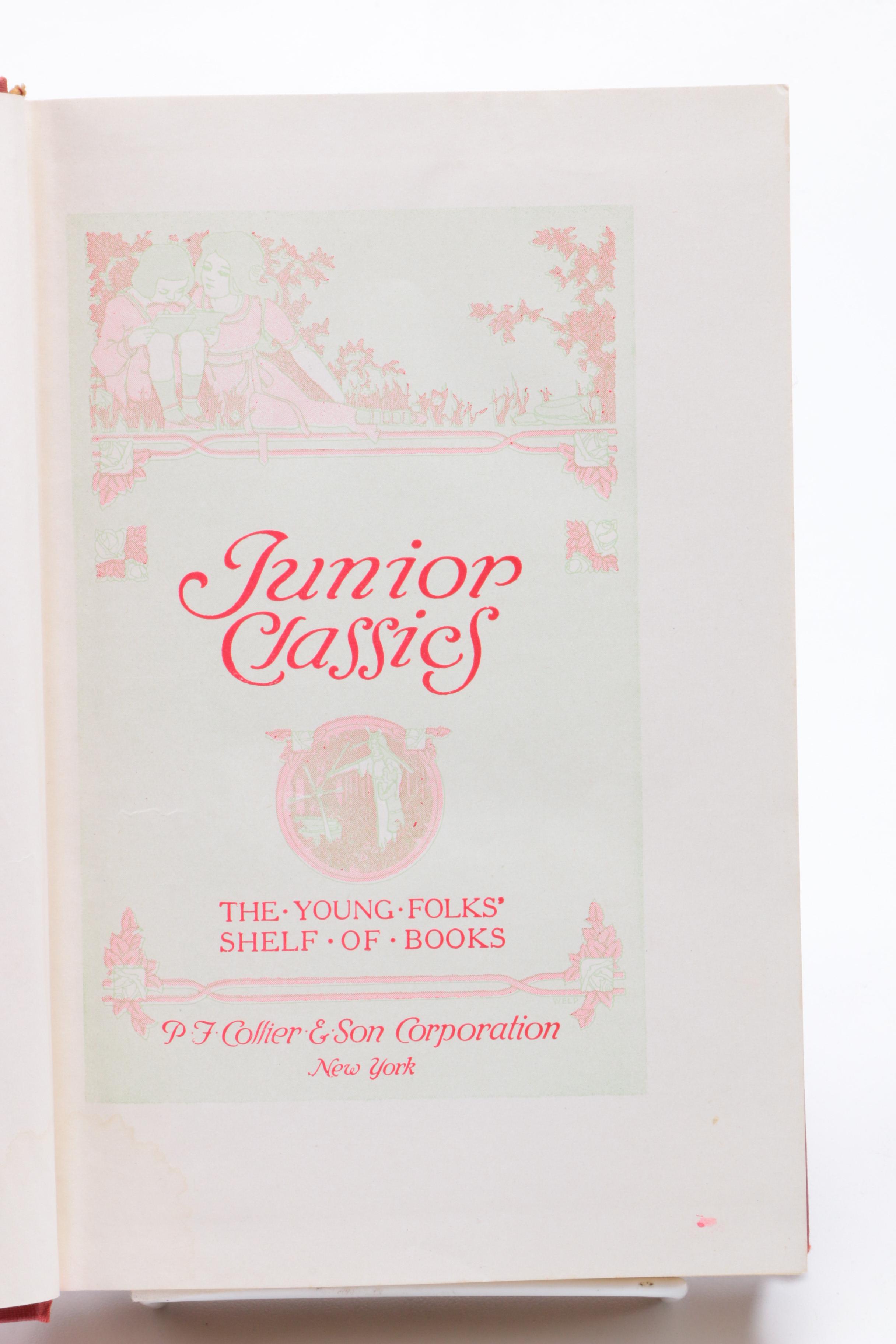 Vintage Illustrated "Junior Classics" Stories