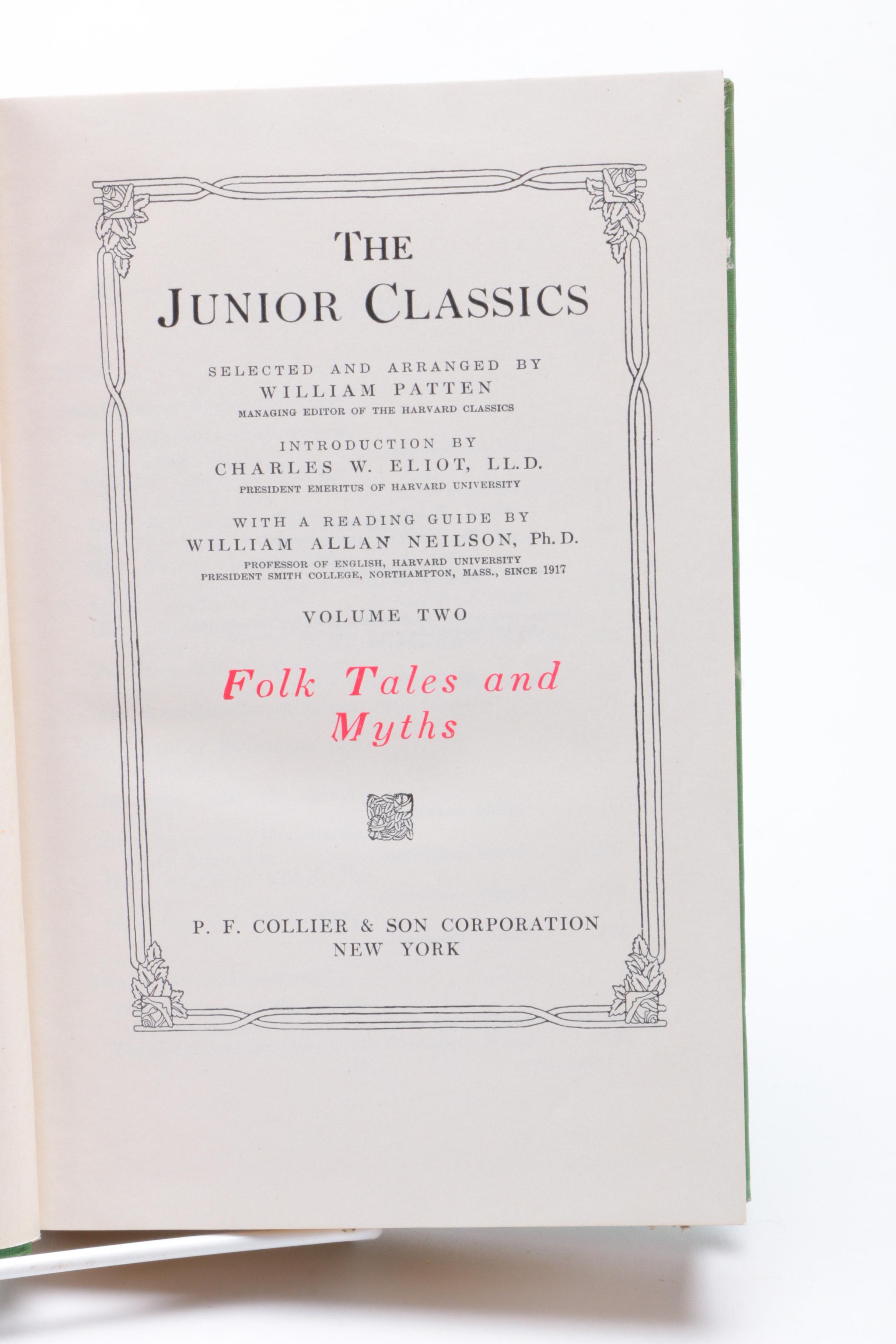 Vintage Illustrated "Junior Classics" Stories