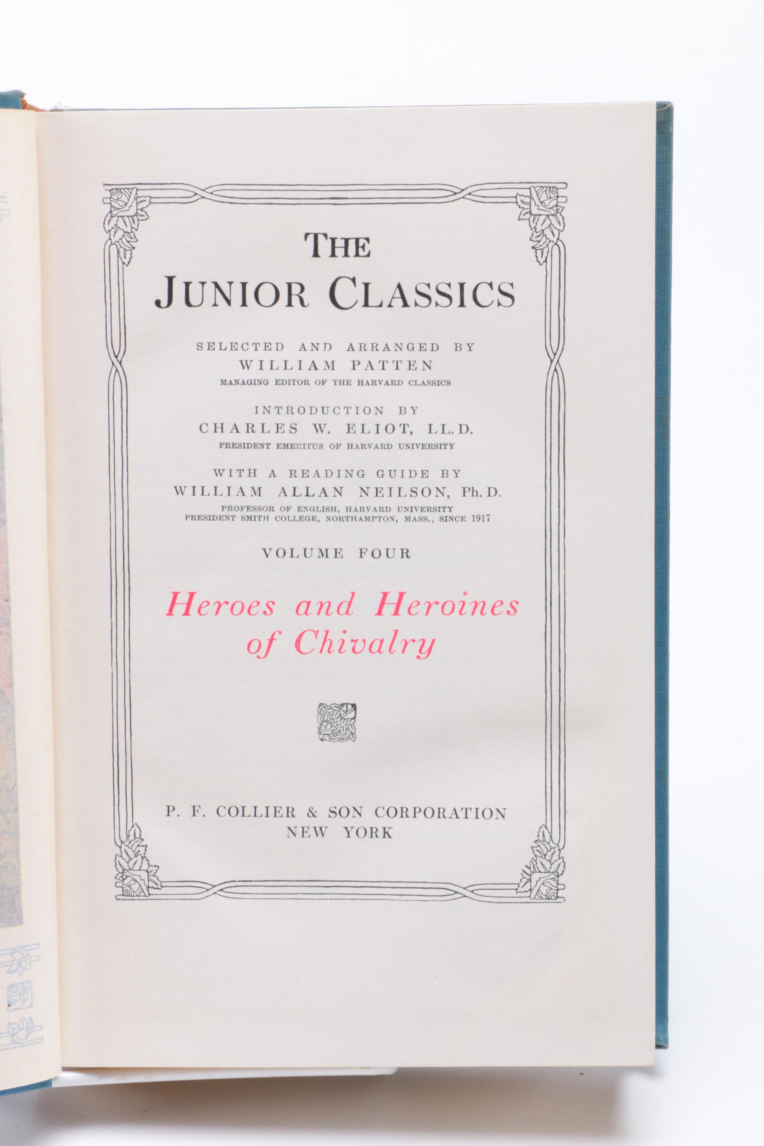 Vintage Illustrated "Junior Classics" Stories