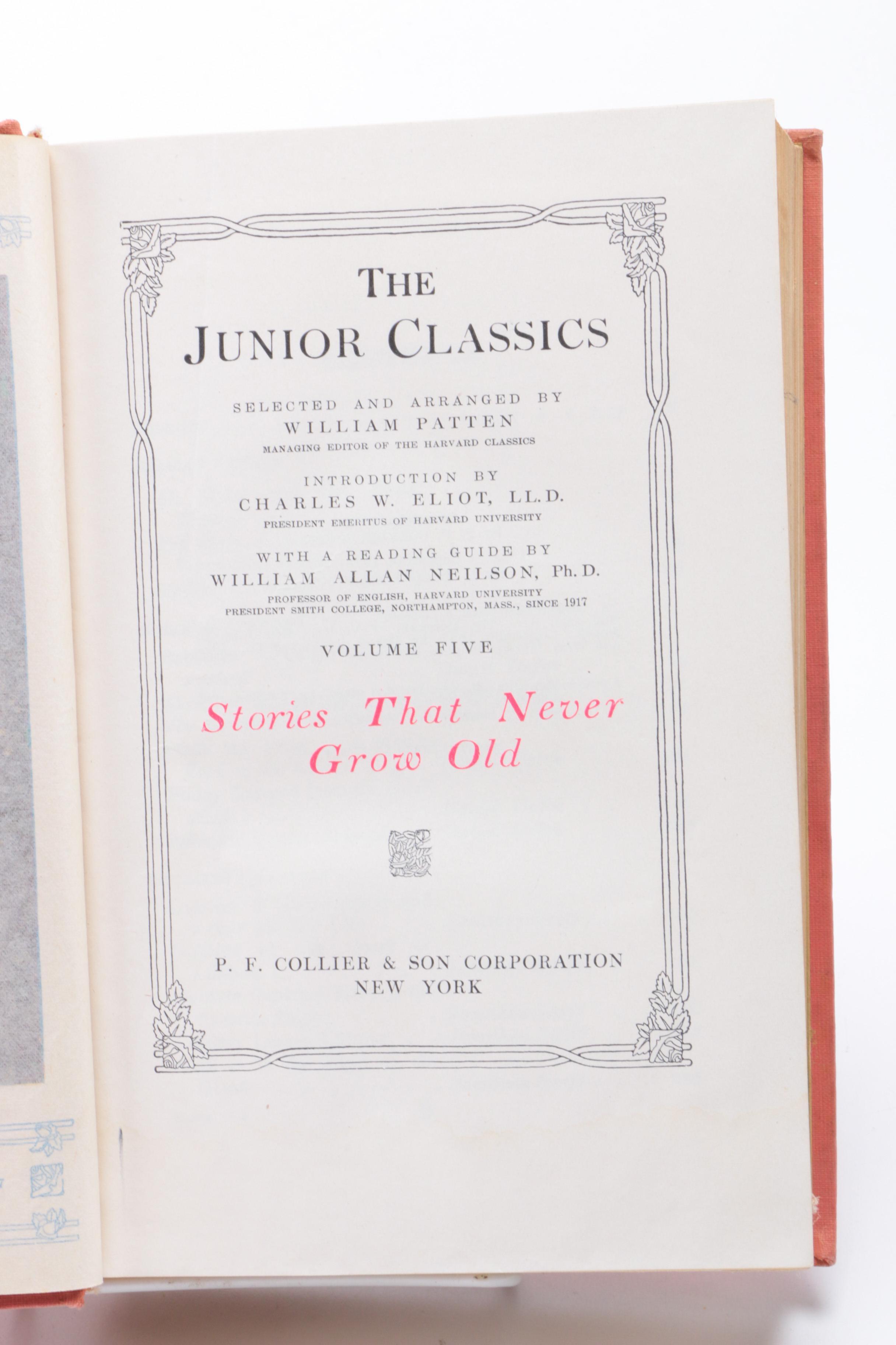 Vintage Illustrated "Junior Classics" Stories