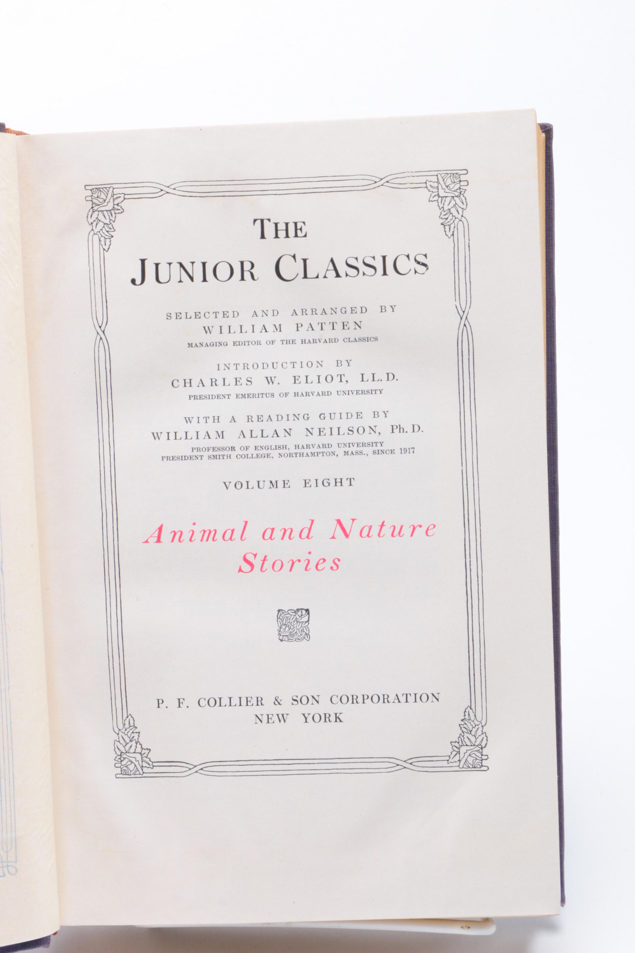 Vintage Illustrated "Junior Classics" Stories