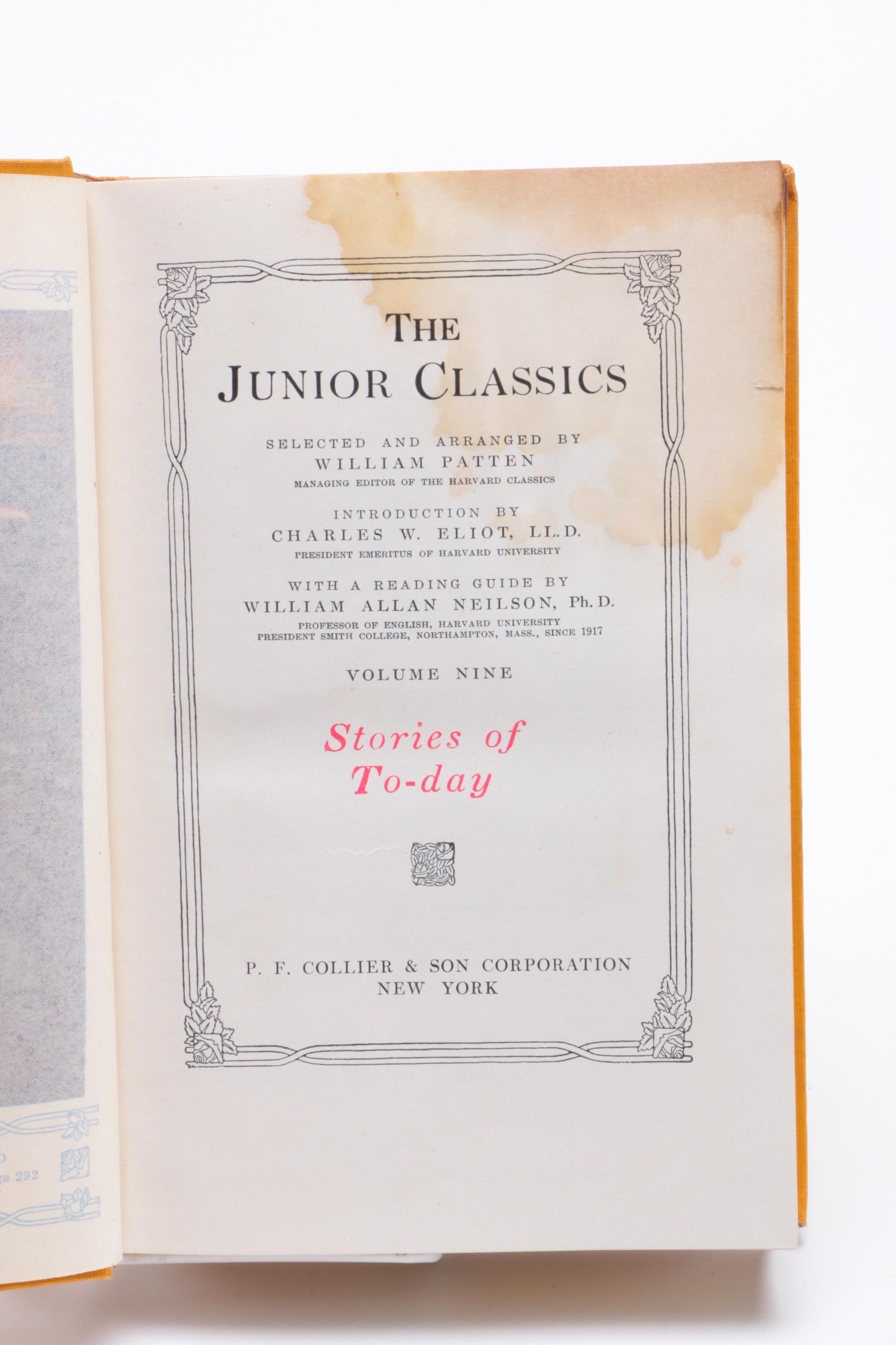 Vintage Illustrated "Junior Classics" Stories