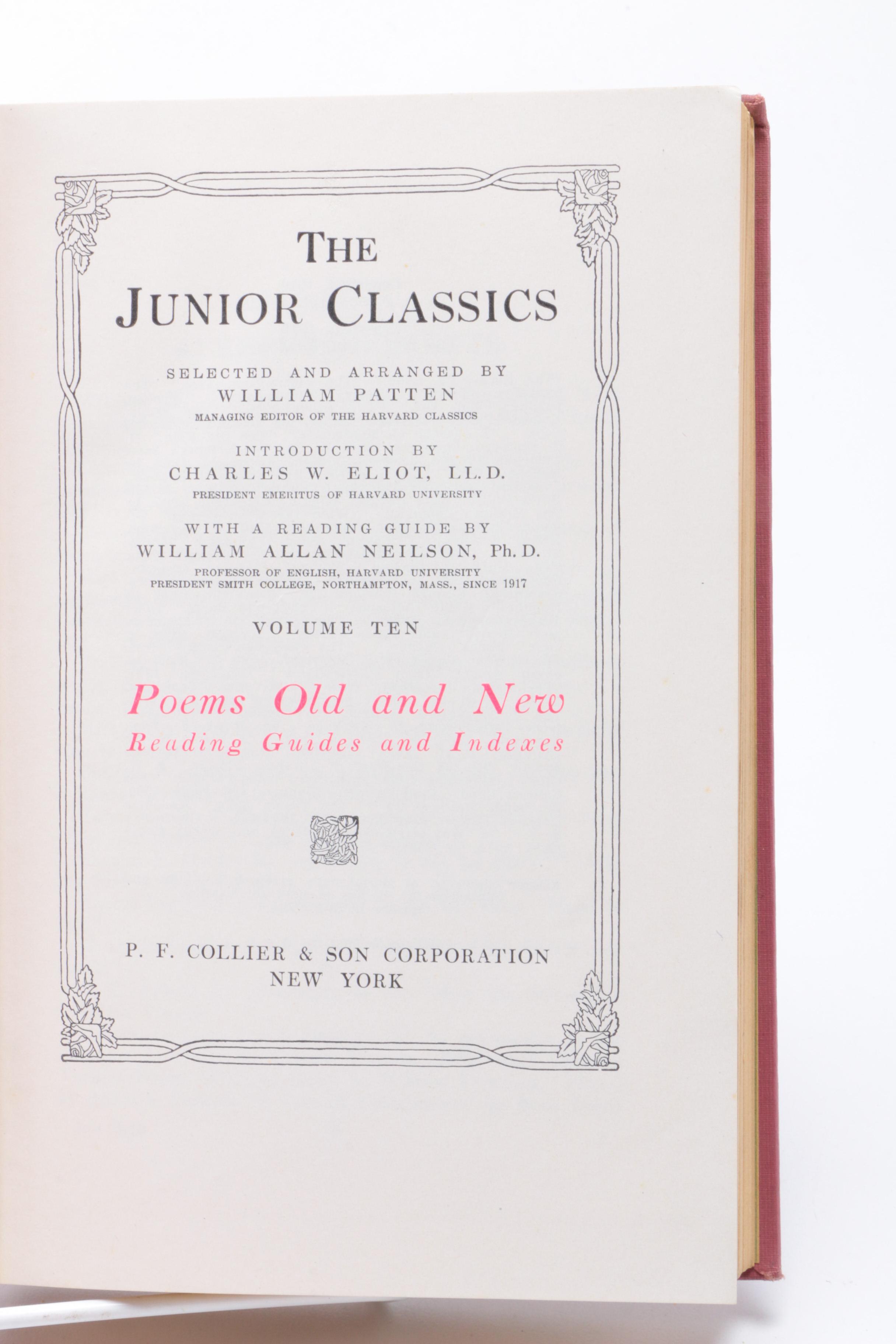 Vintage Illustrated "Junior Classics" Stories