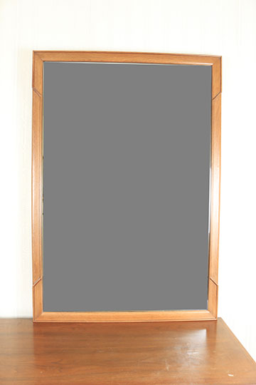 Mid Century Modern "Janus" Dresser and Mirror by Mount Airy