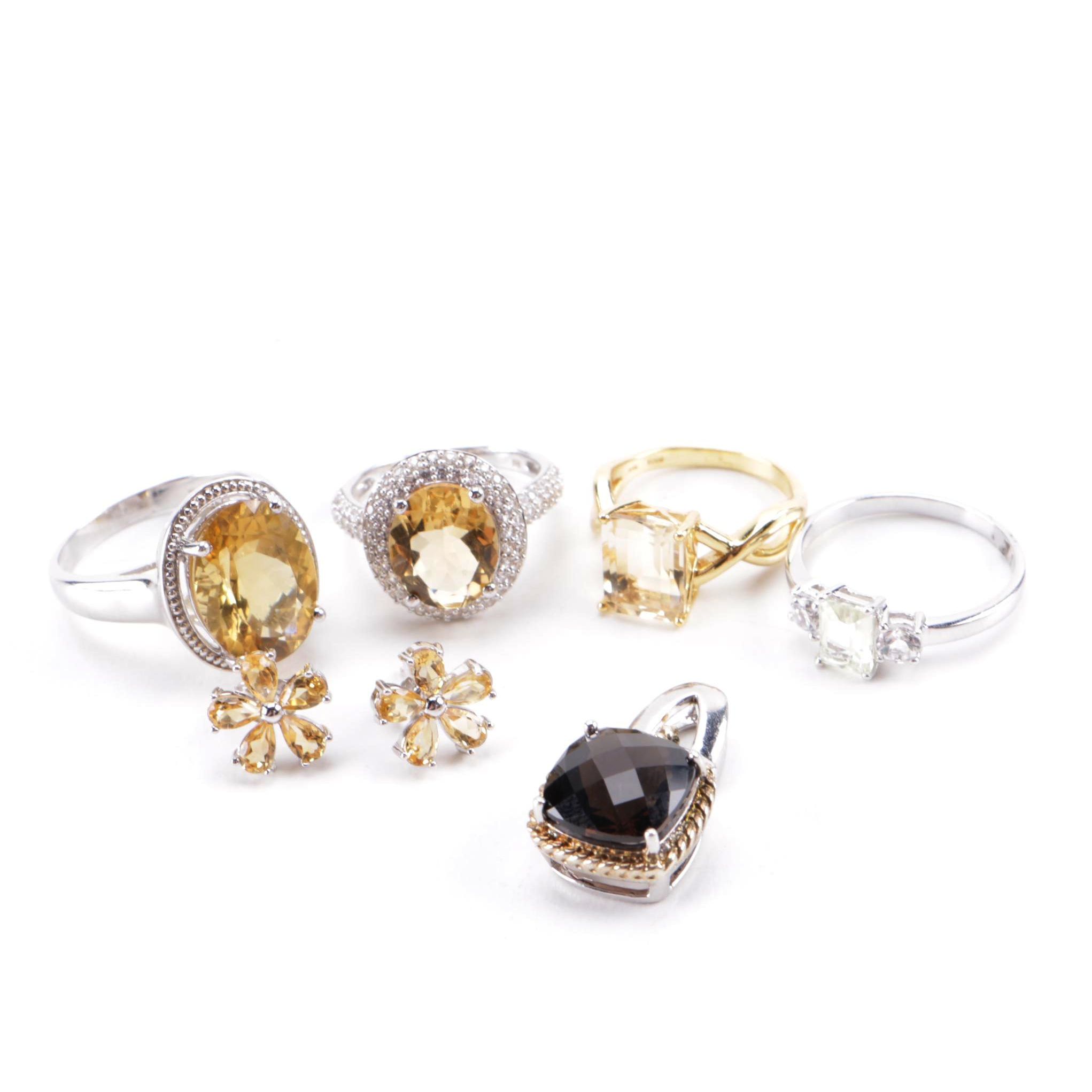 Sterling Silver and Gemstone Jewelry