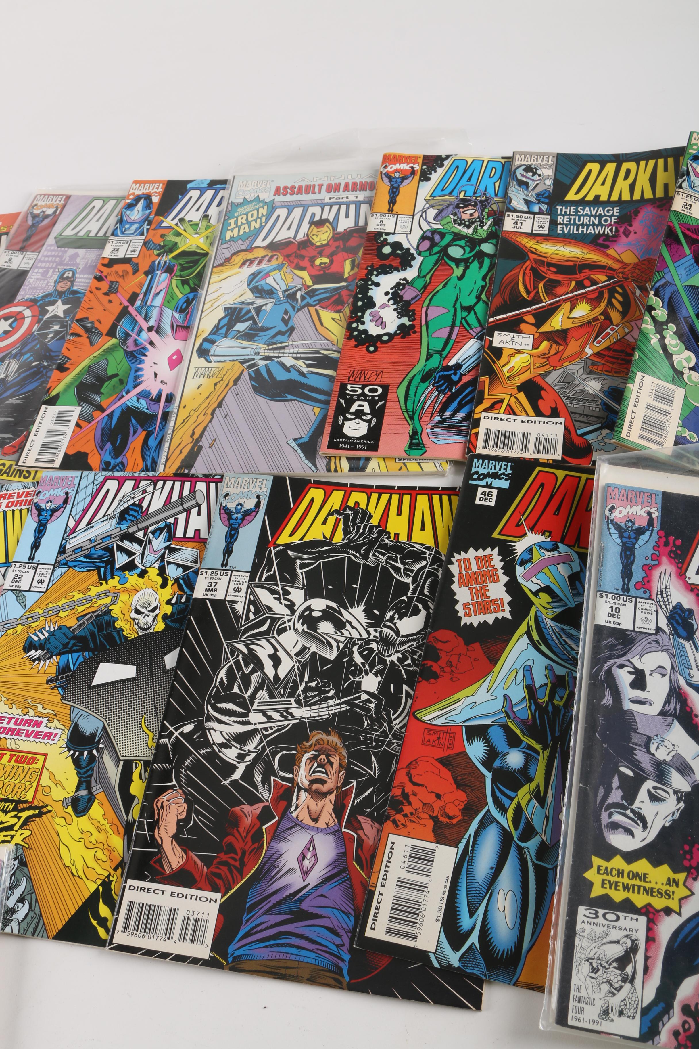 Modern Age Comics Starring Darkhawk