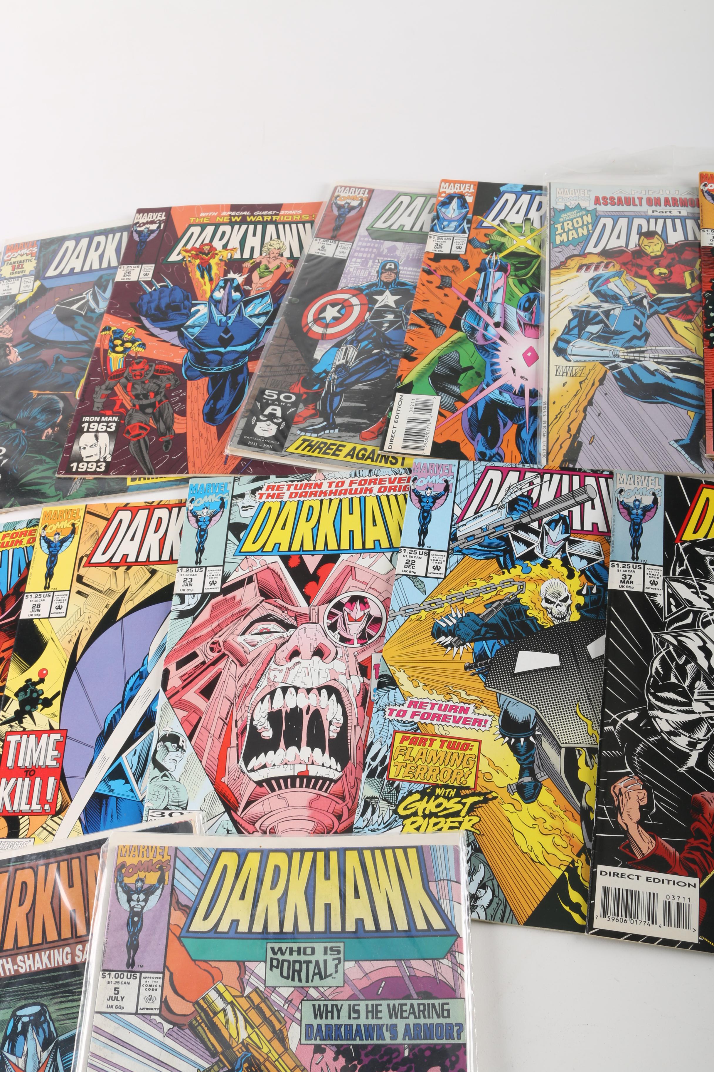 Modern Age Comics Starring Darkhawk