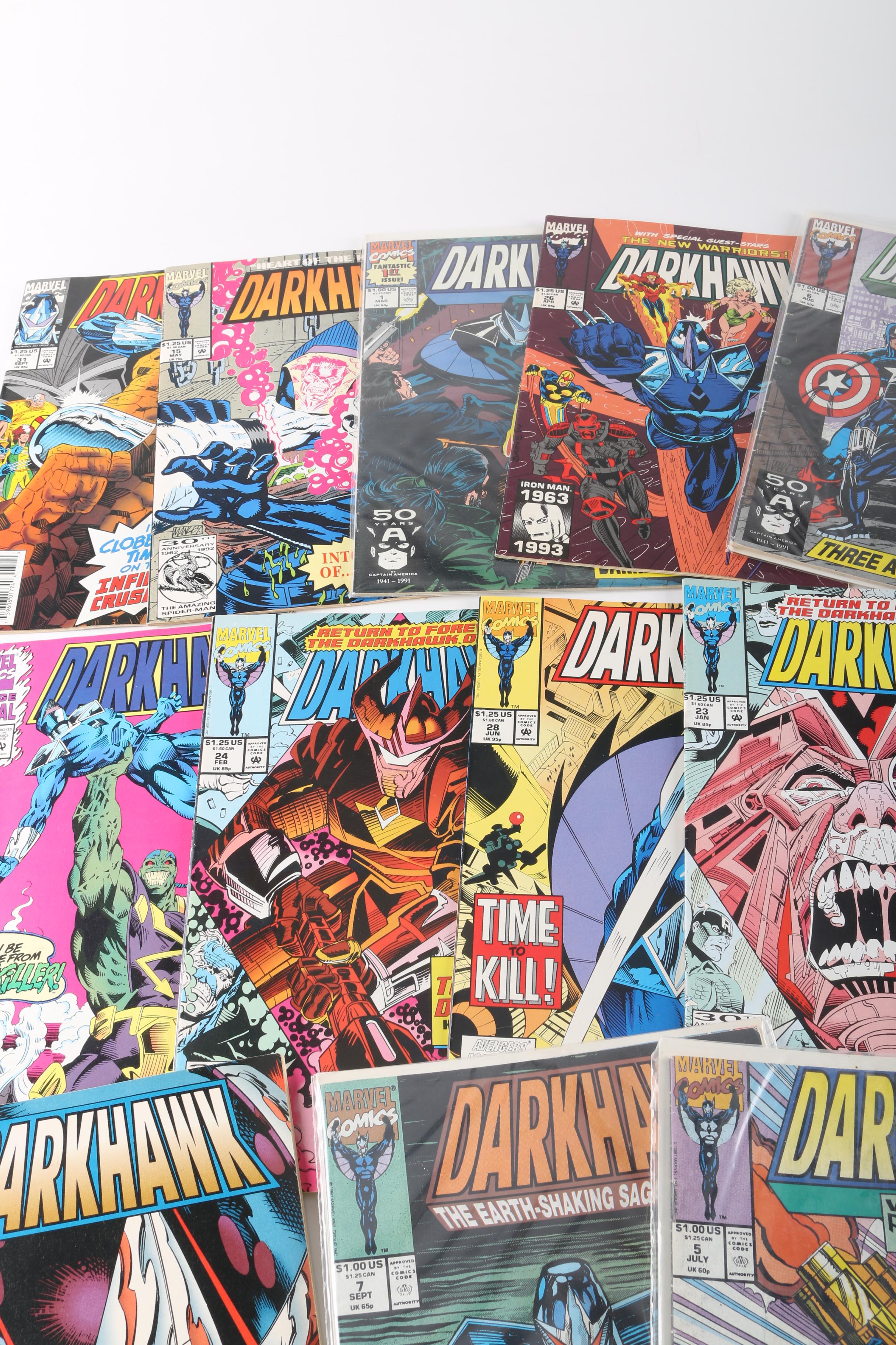 Modern Age Comics Starring Darkhawk