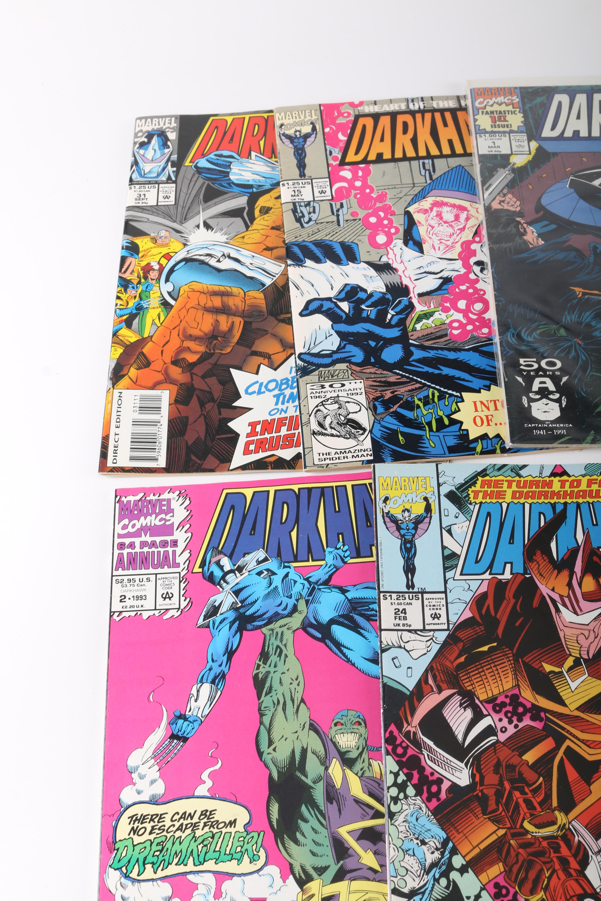 Modern Age Comics Starring Darkhawk