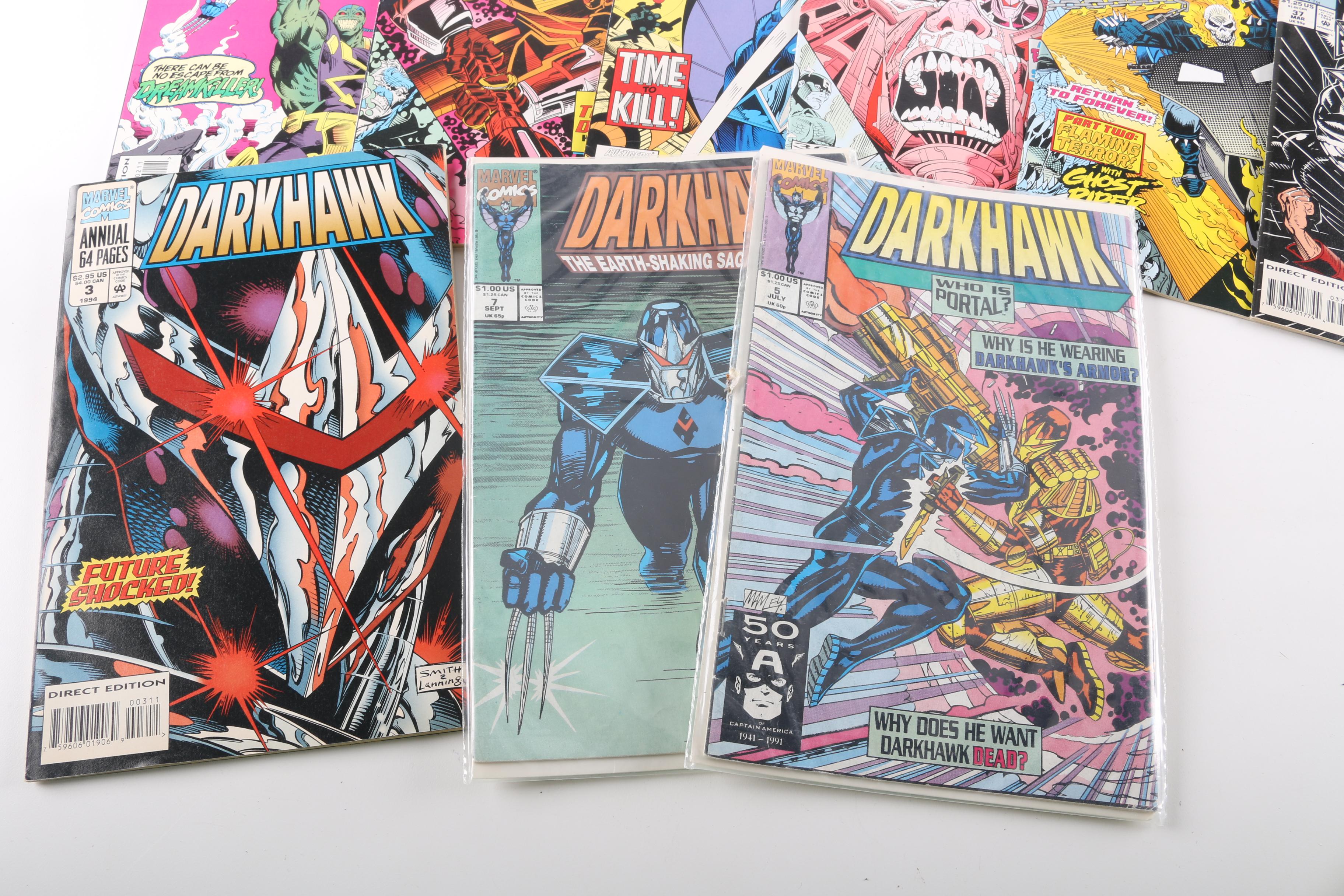 Modern Age Comics Starring Darkhawk