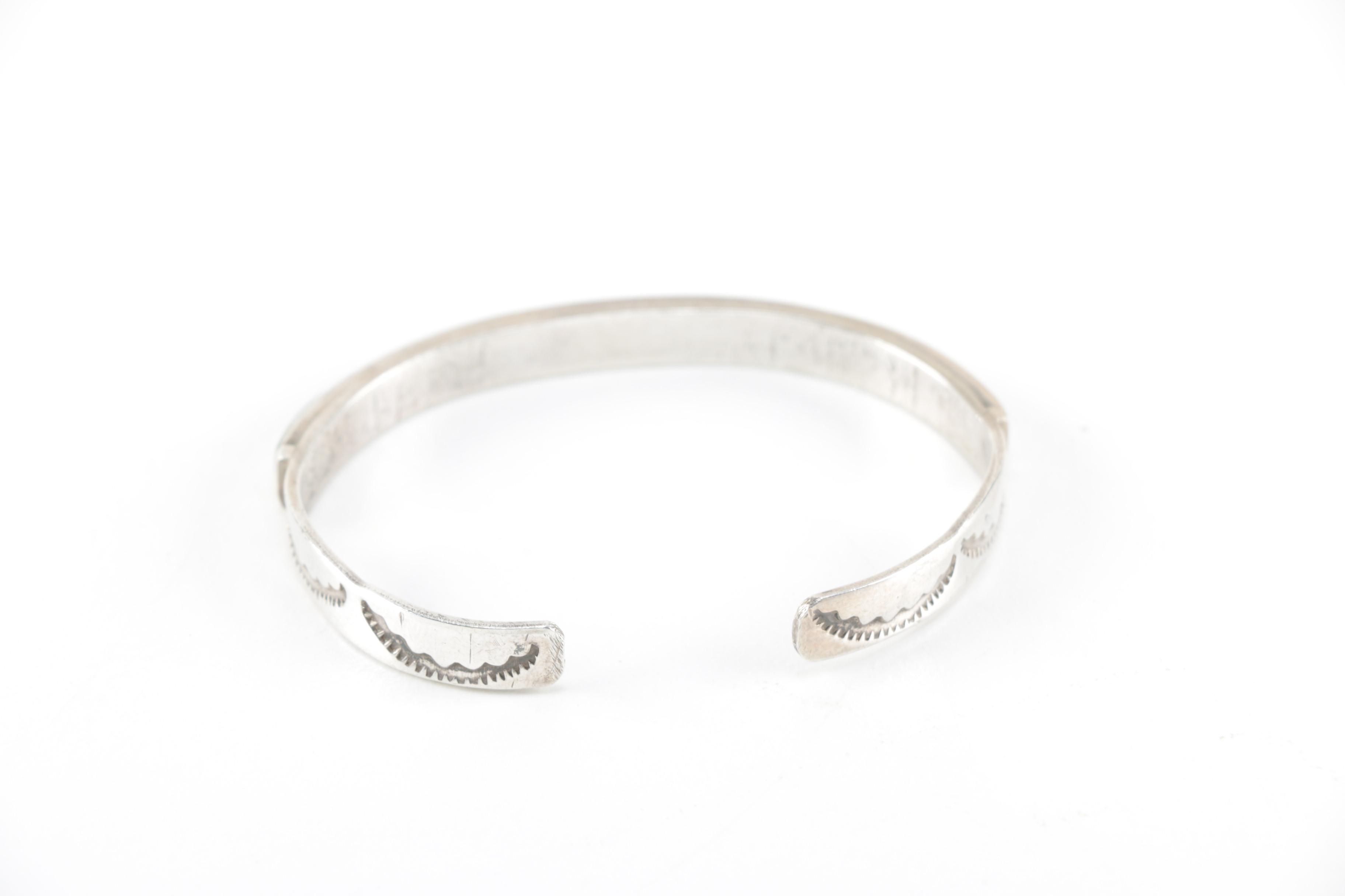 Sterling Silver and Gemstone Cuff Bracelets