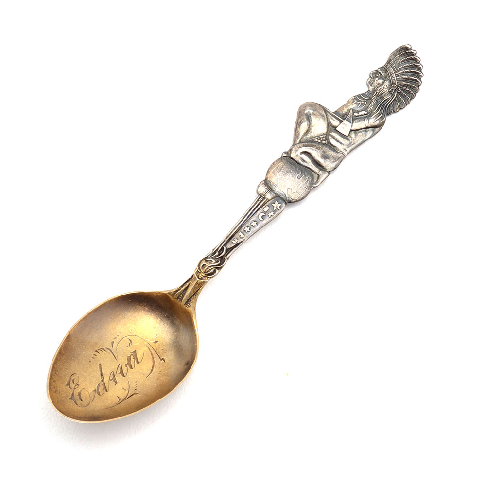 Baker - Manchester Mfg. Co. Sterling Silver Figural Spoon