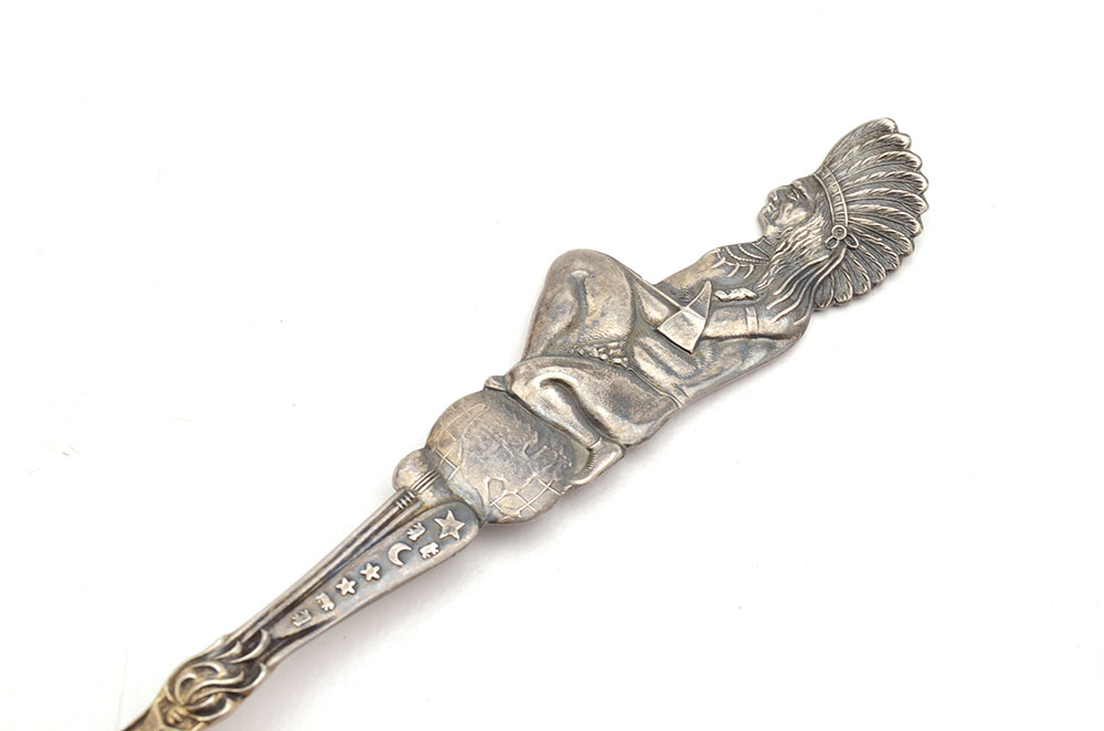 Baker - Manchester Mfg. Co. Sterling Silver Figural Spoon