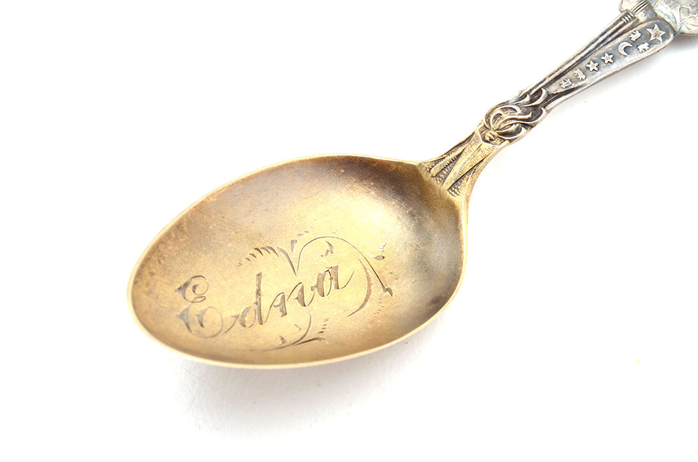 Baker - Manchester Mfg. Co. Sterling Silver Figural Spoon