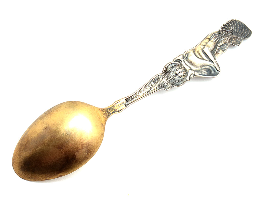 Baker - Manchester Mfg. Co. Sterling Silver Figural Spoon