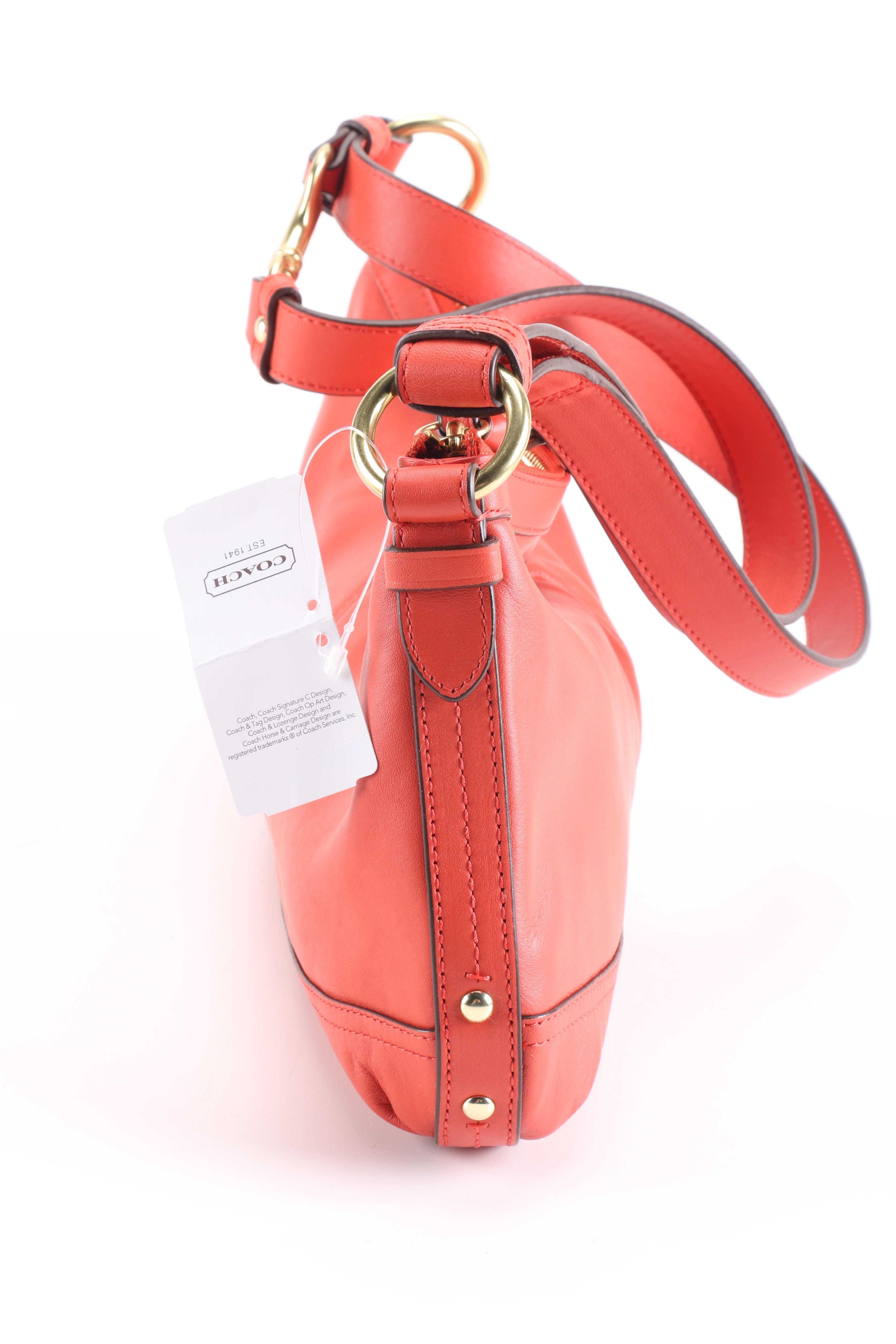 Coach Leather Shoulder Bag and Wallet